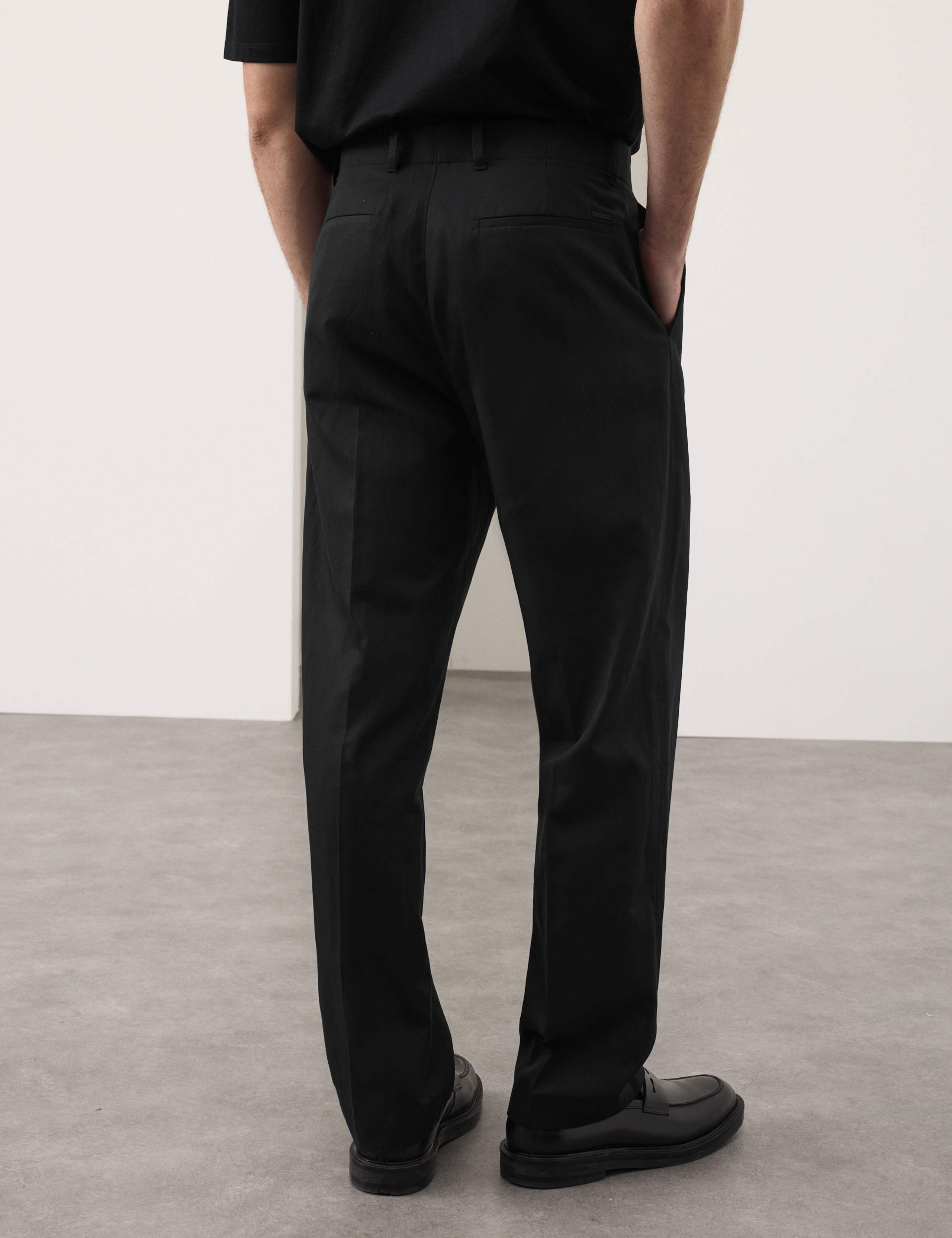 Relaxed Fit Lyocell Rich Pleat Front Trousers 6 of 7