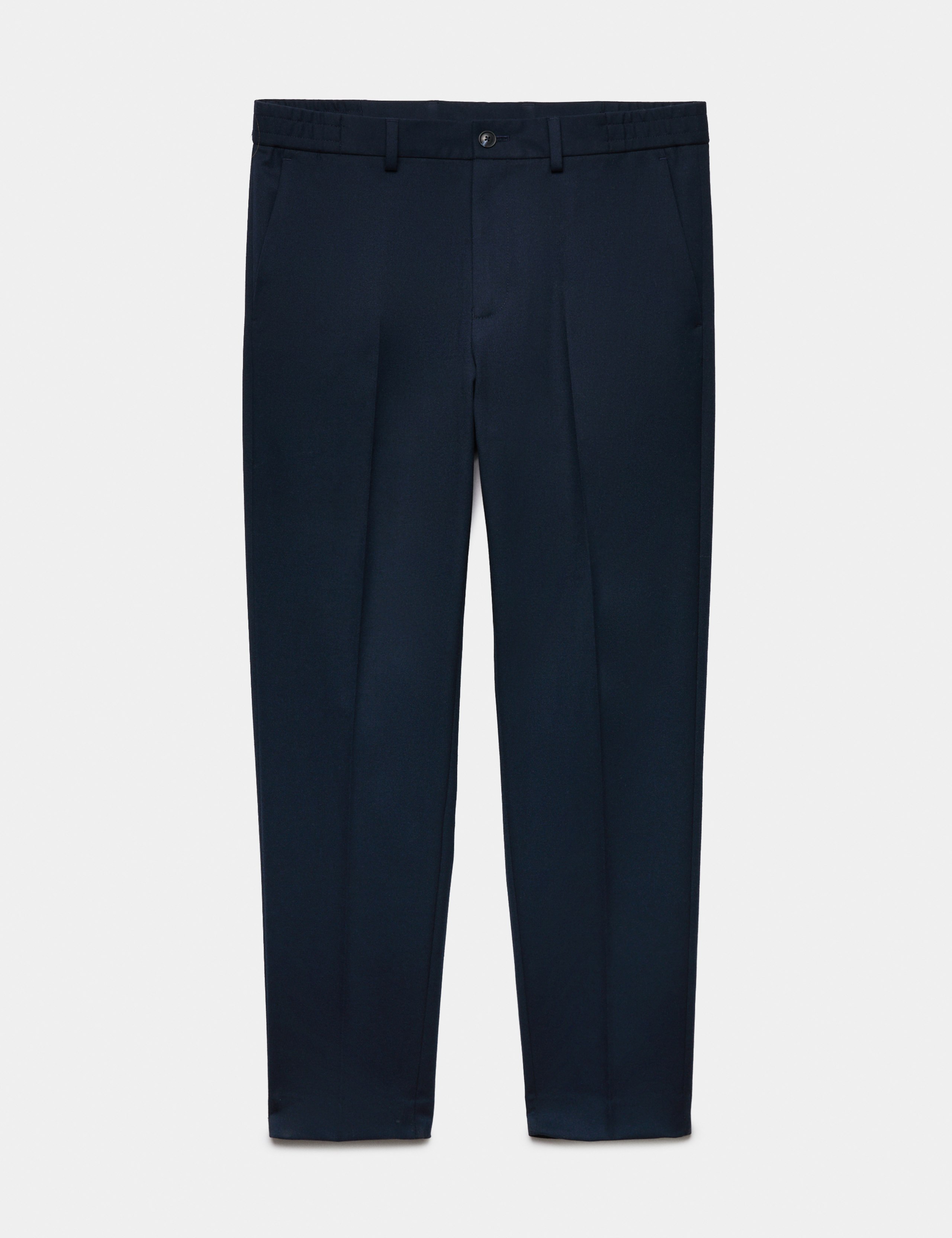Tailored Fit Flannel Smart Trousers 1 of 1