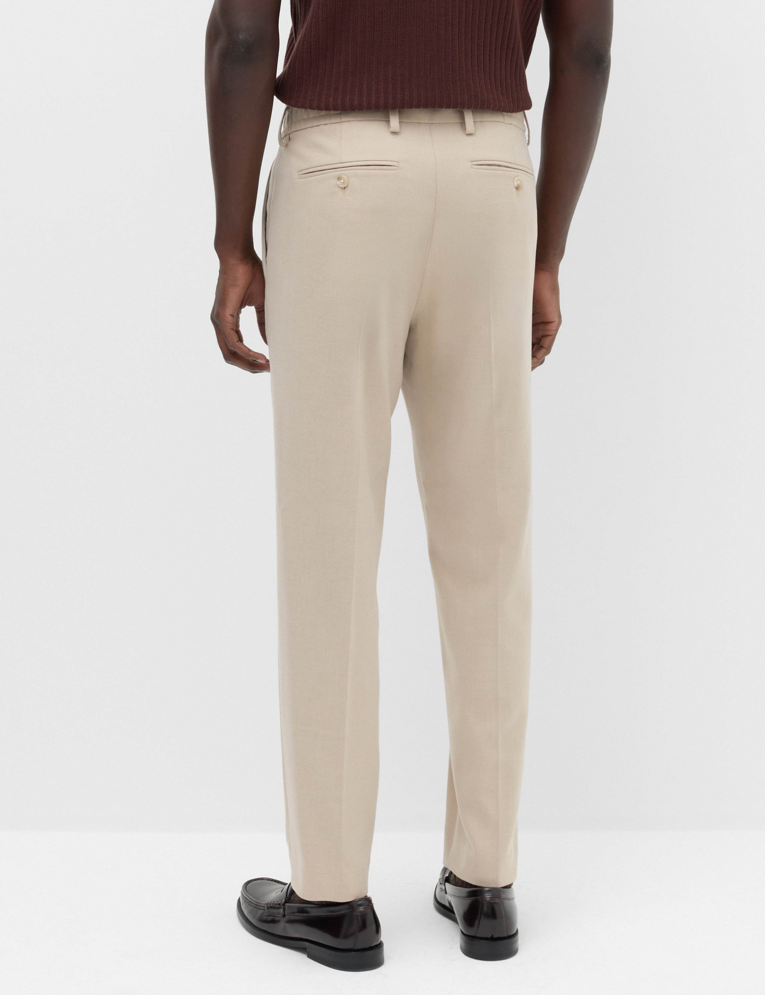 Tailored Fit Flannel Smart Trousers 5 of 7