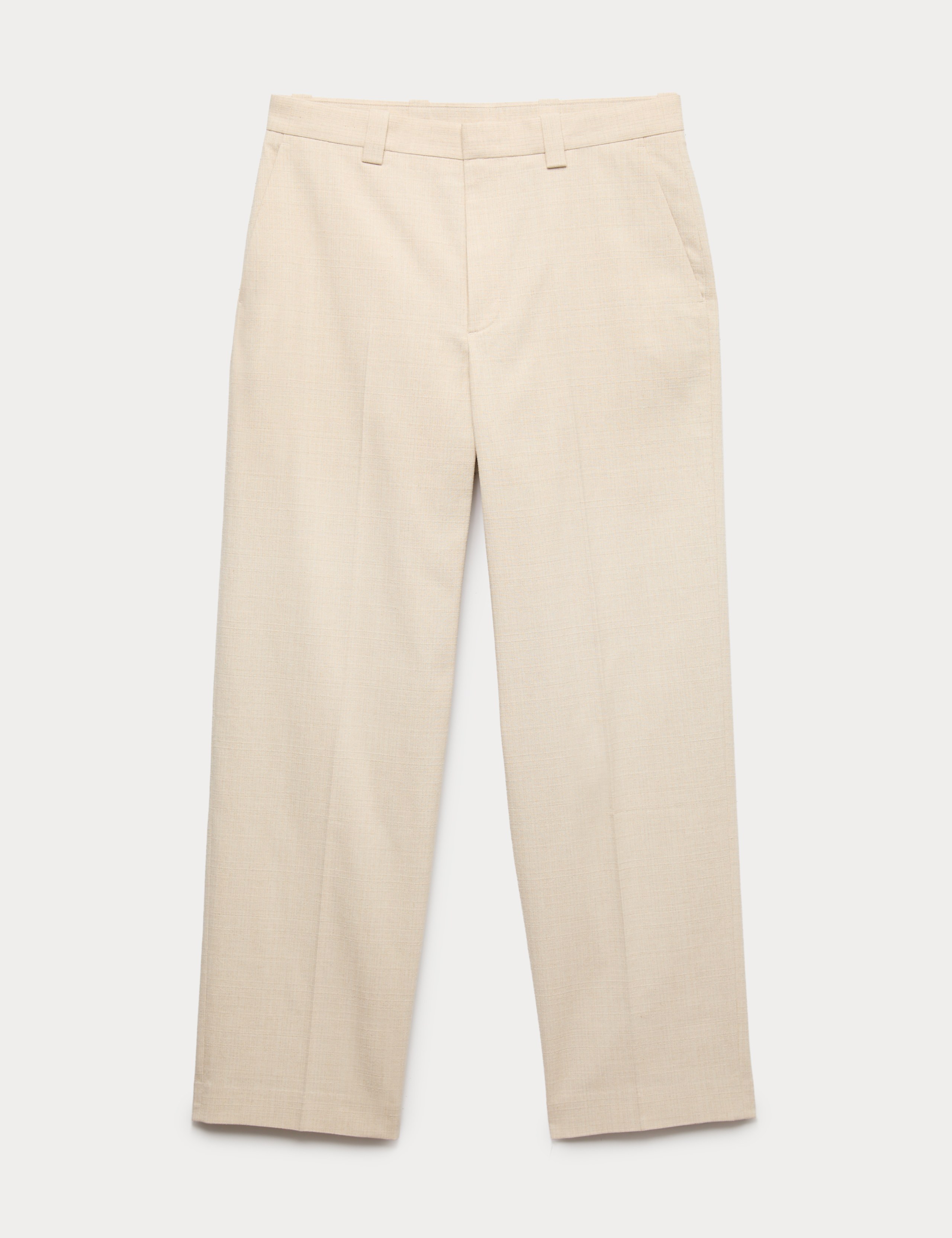 Relaxed Fit Textured Trousers 2 of 6