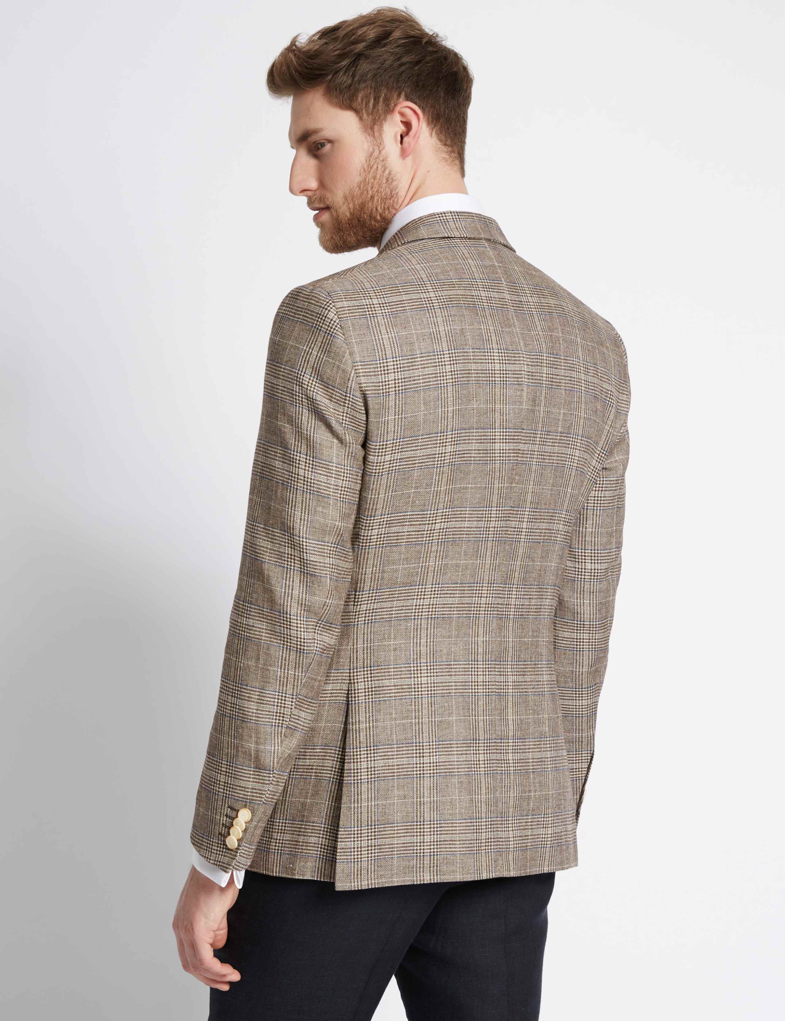 Checked Regular Fit Jacket 3 of 8