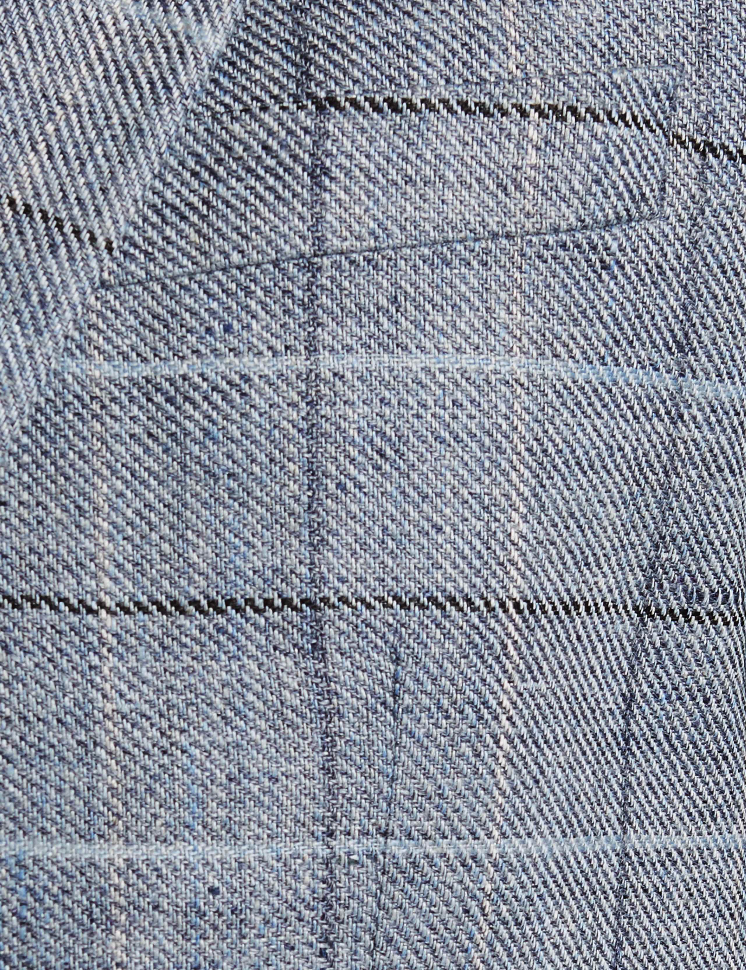Pure Linen Tailored Fit Checked Jacket 6 of 7