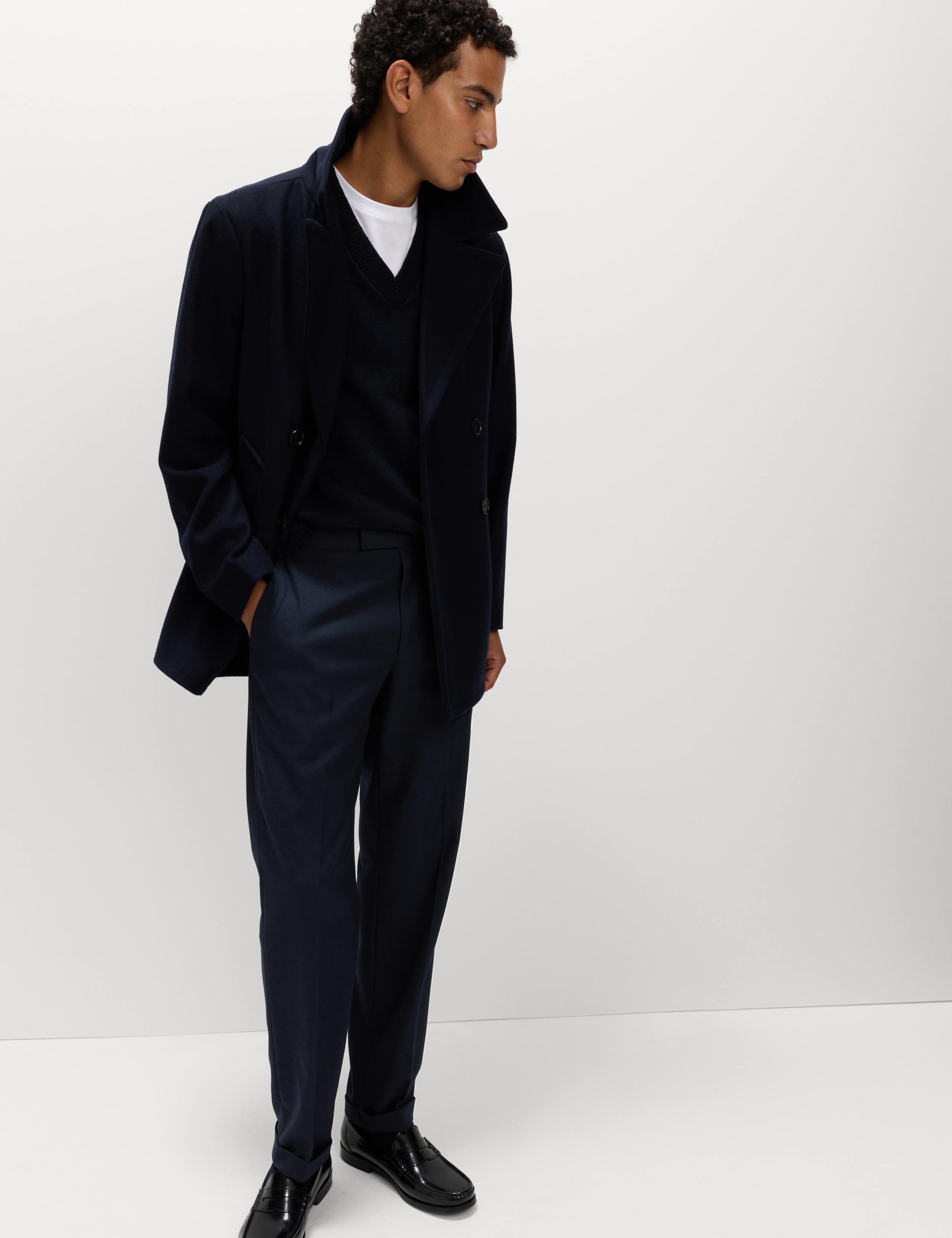 Warm Handle Twill Side Adjuster Trousers 5 of 7