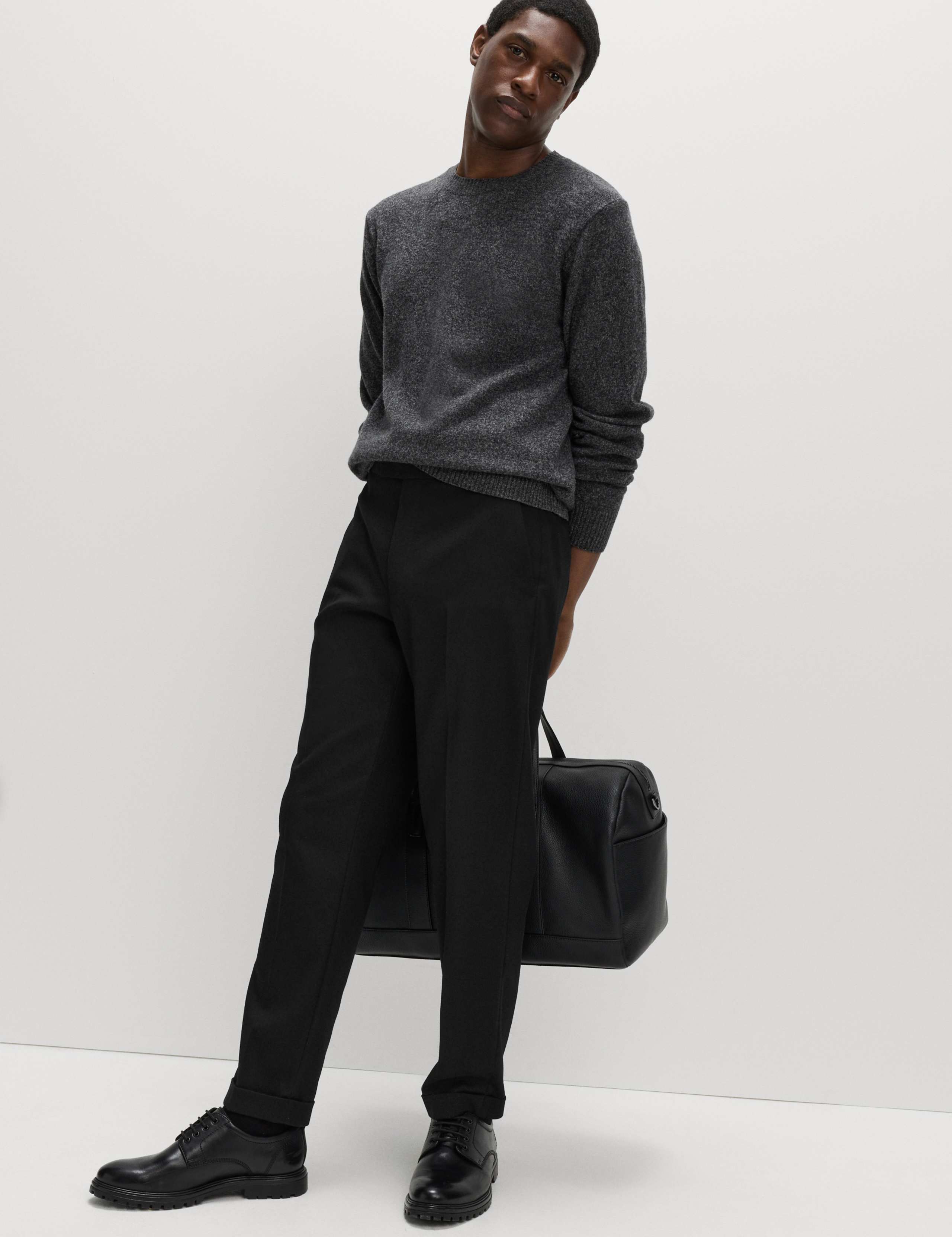 Warm Handle Twill Side Adjuster Trousers 1 of 5