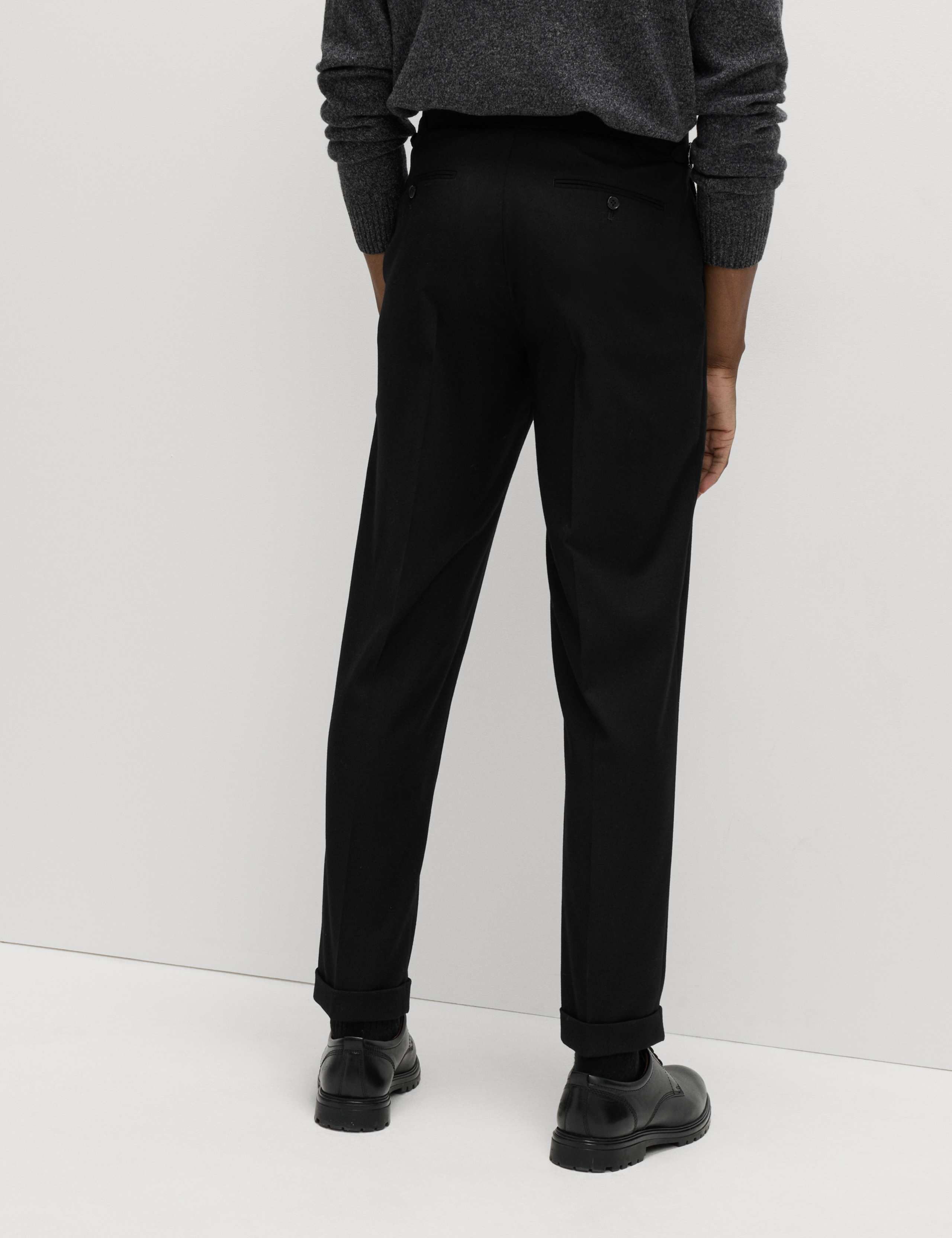 Warm Handle Twill Side Adjuster Trousers 5 of 5