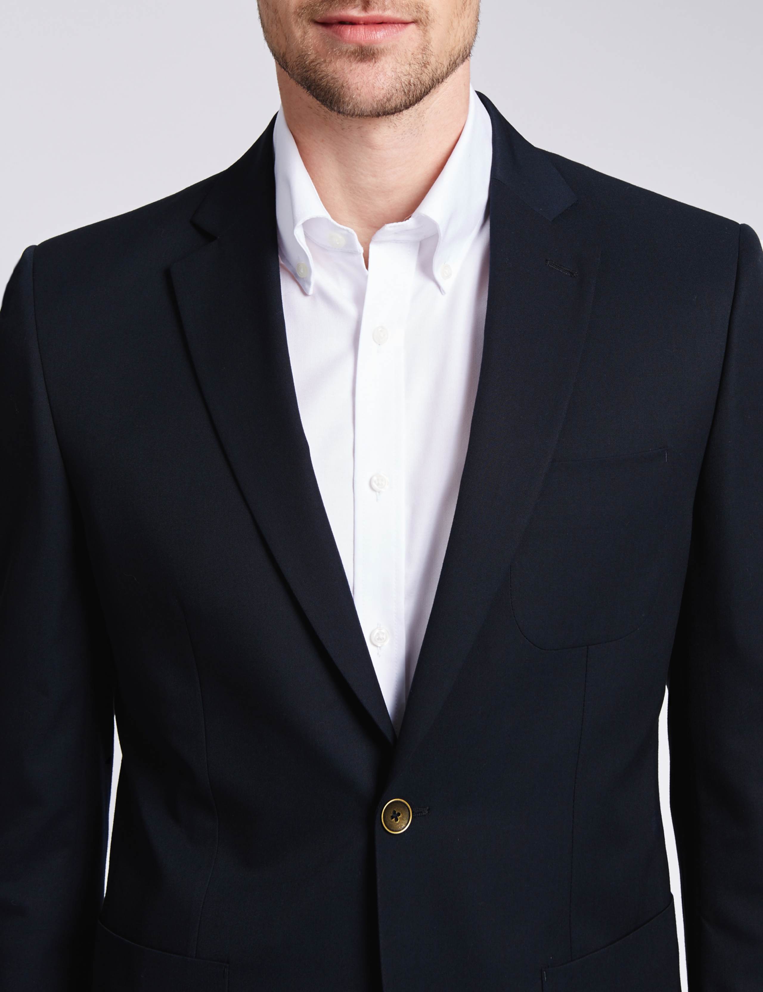 Notch Lapel 2 Button Blazer 4 of 7