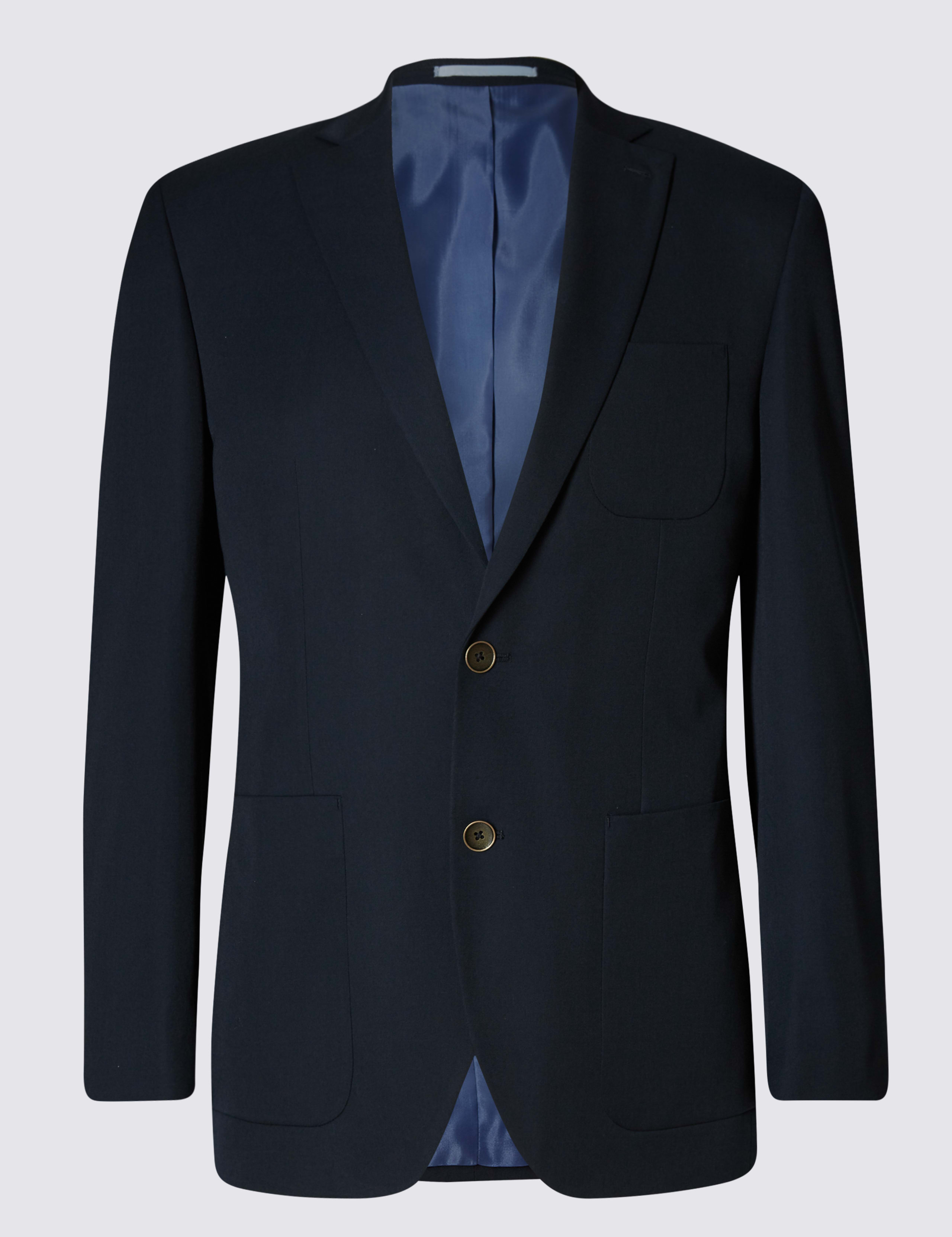 Notch Lapel 2 Button Blazer 2 of 7