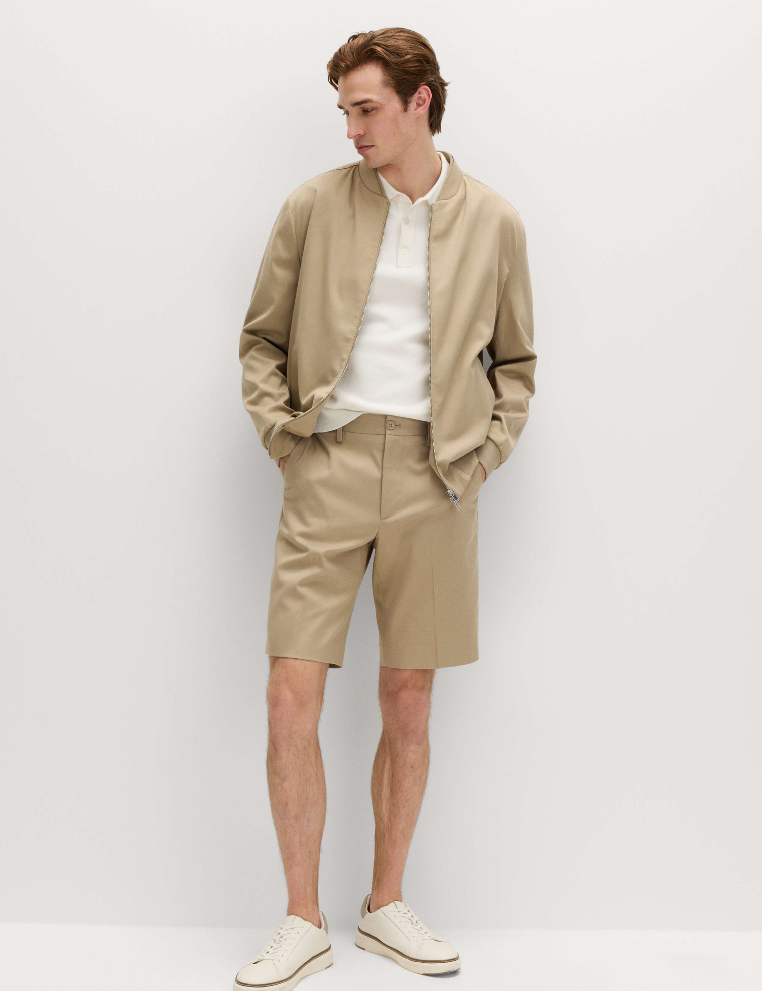 Regular Fit Smart Twill Shorts 3 of 7