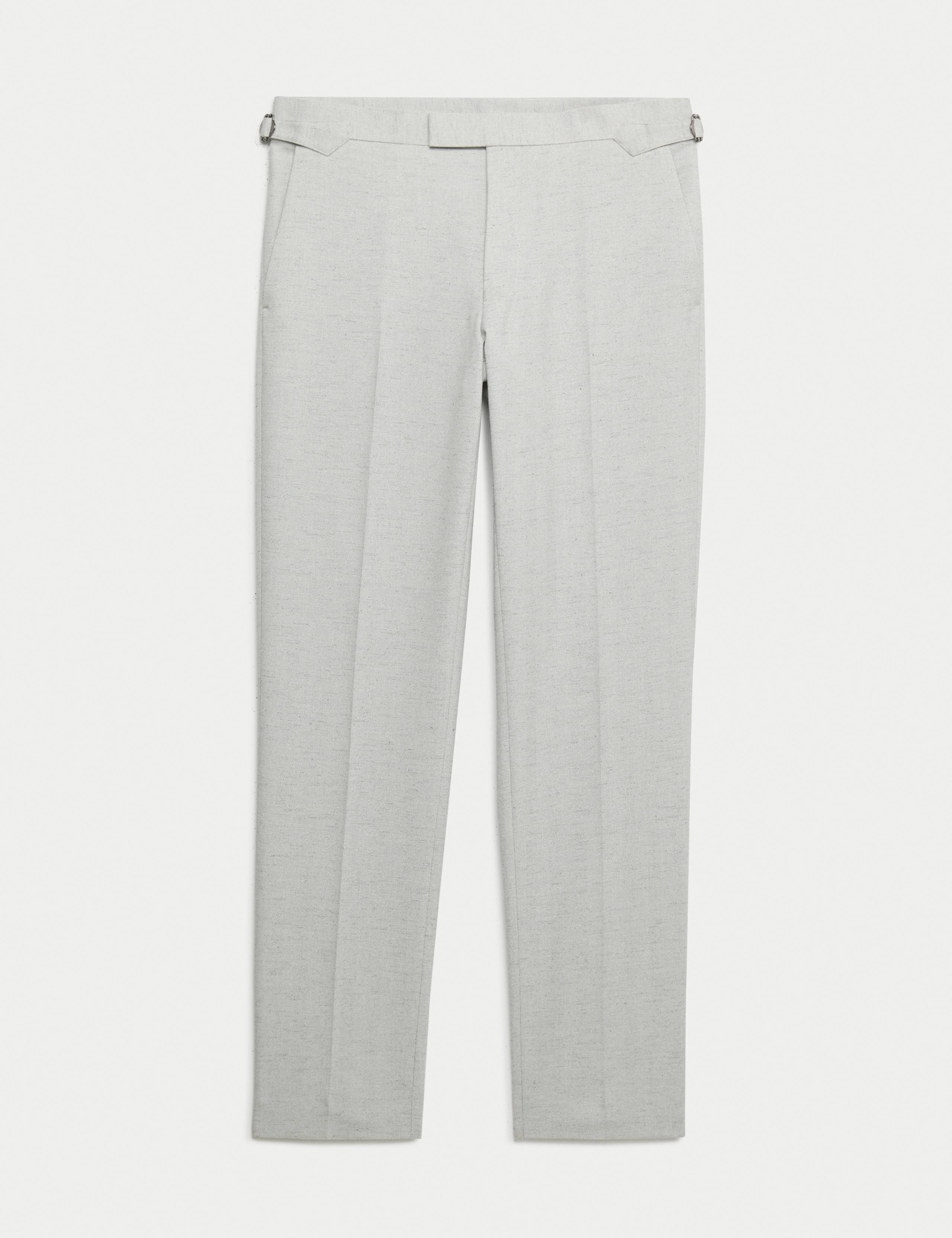 Tailored Fit Herringbone Trousers 2 of 5
