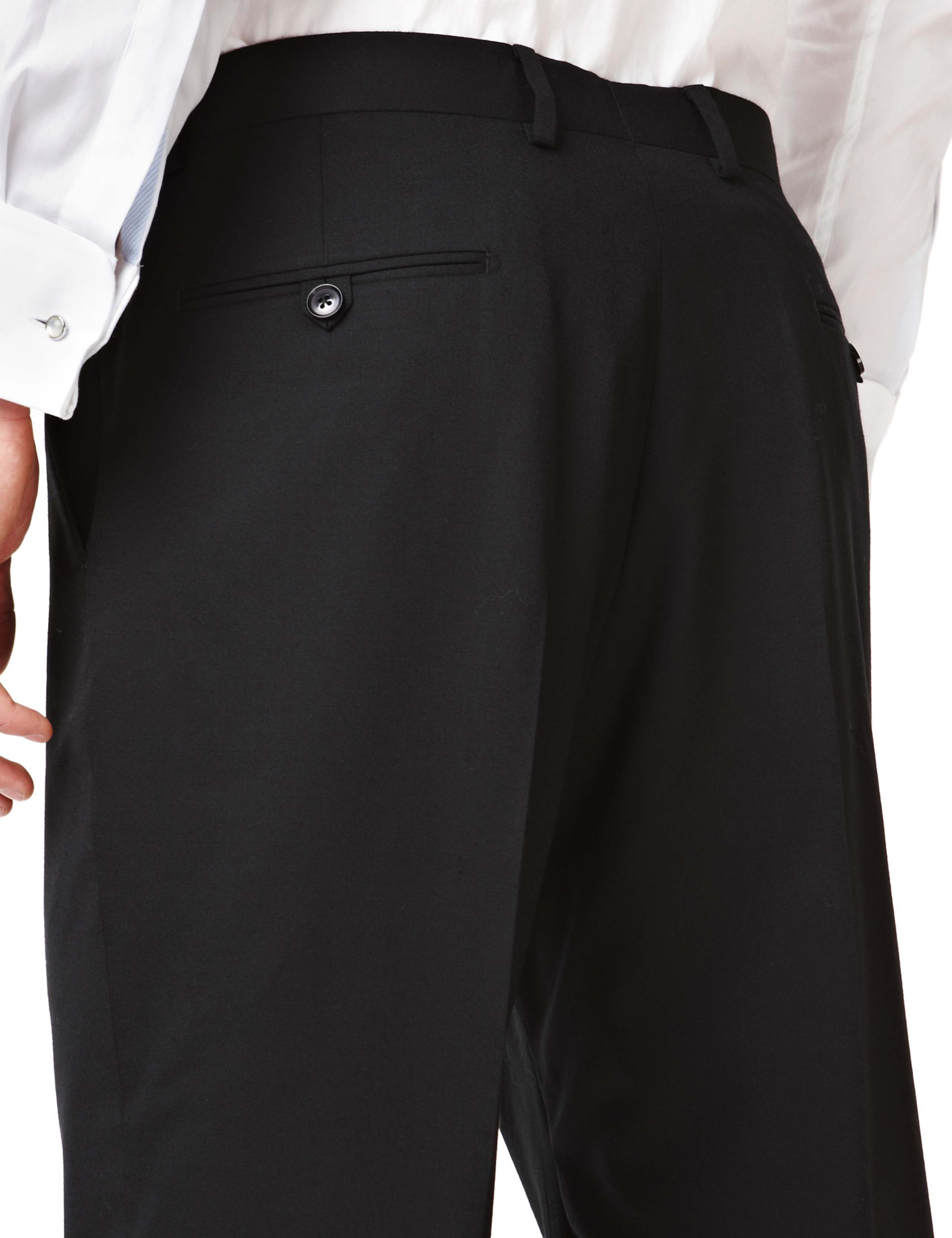 Luxury Fine Wool Trousers 4 of 6