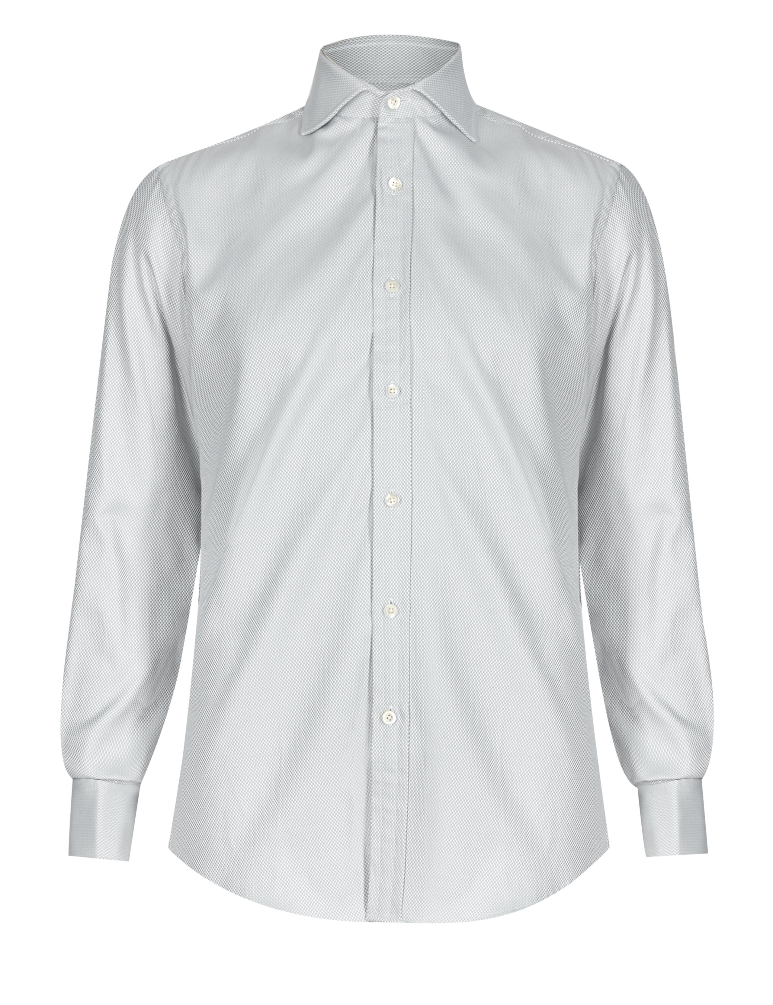 Pure Cotton Tailored Fit Basket Weave Shirt 2 of 4