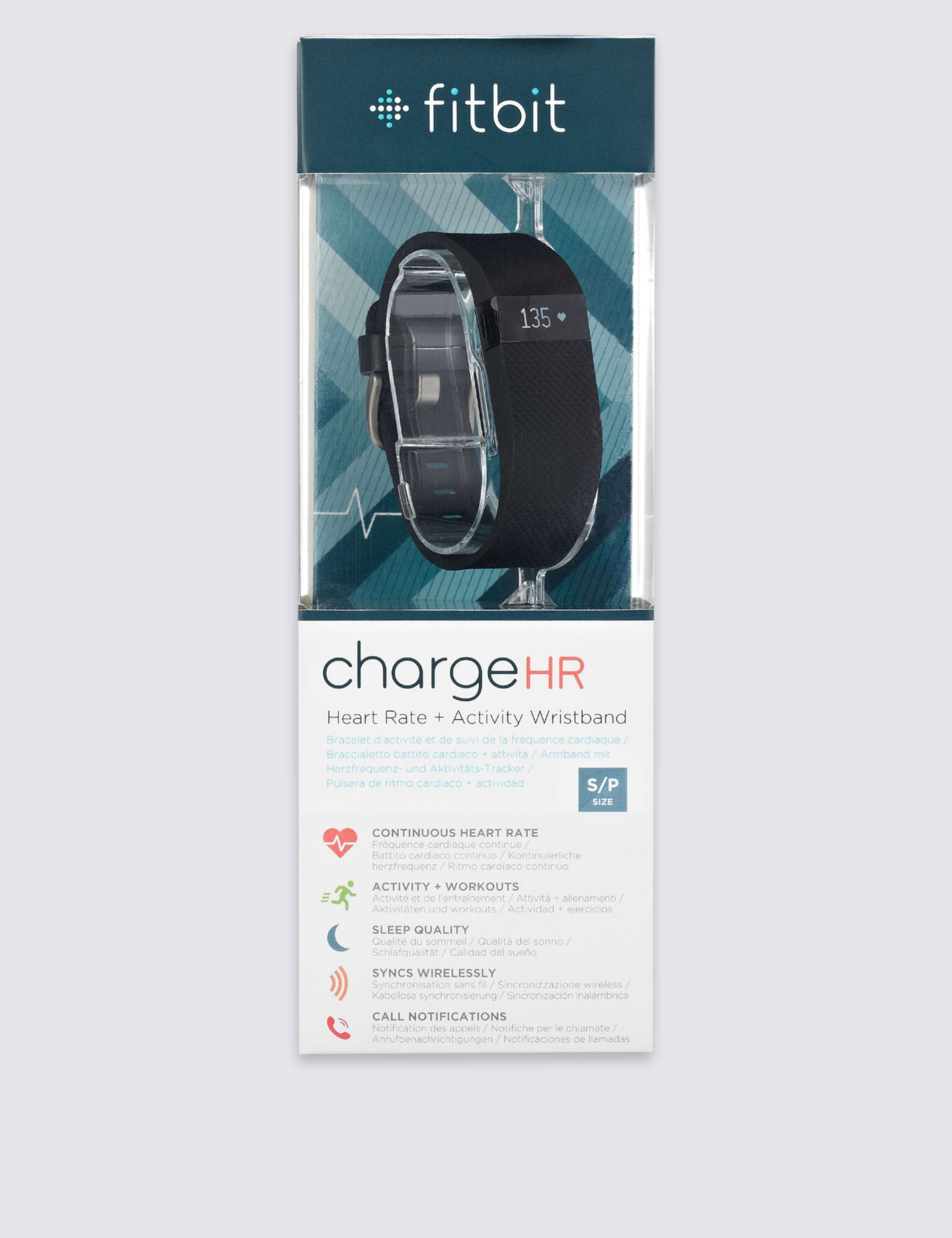 Fitbit Charge HR Wireless Heart Rate & Activity Wristband (Small) 5 of 5