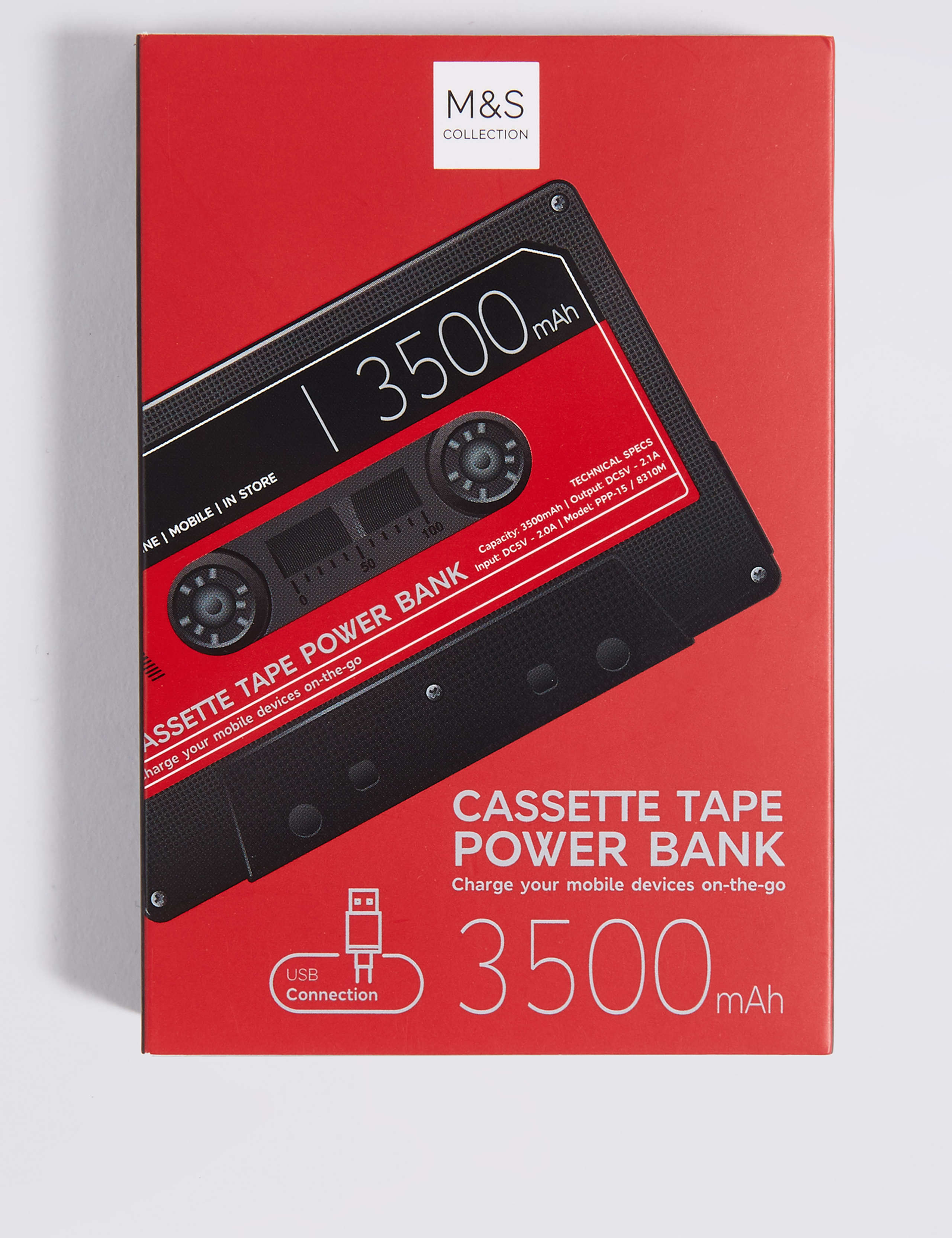 Retro Cassette Power Bank 1 of 4