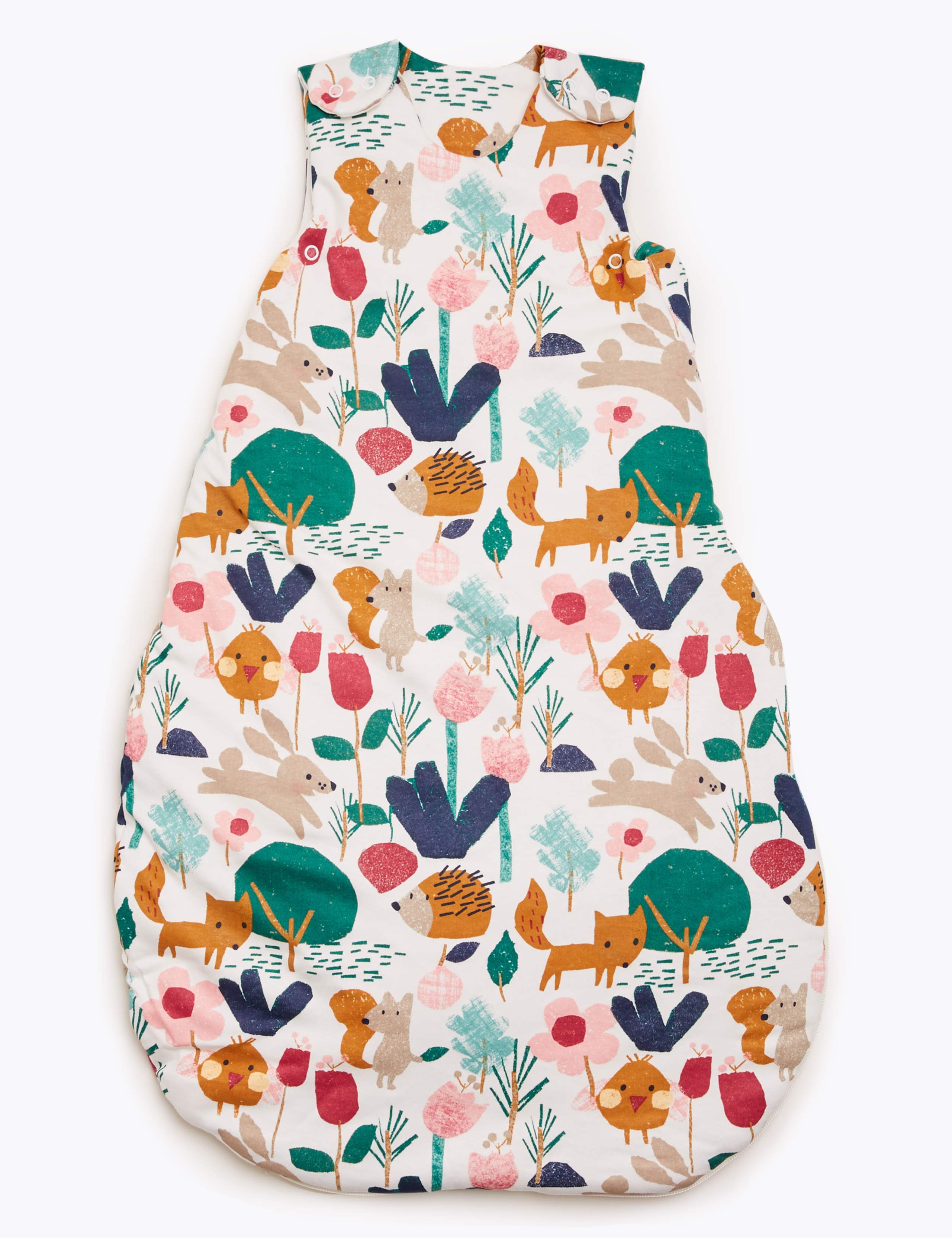 Organic Cotton 2.5 Tog Sleeping Bag (0-3 Yrs) 1 of 3