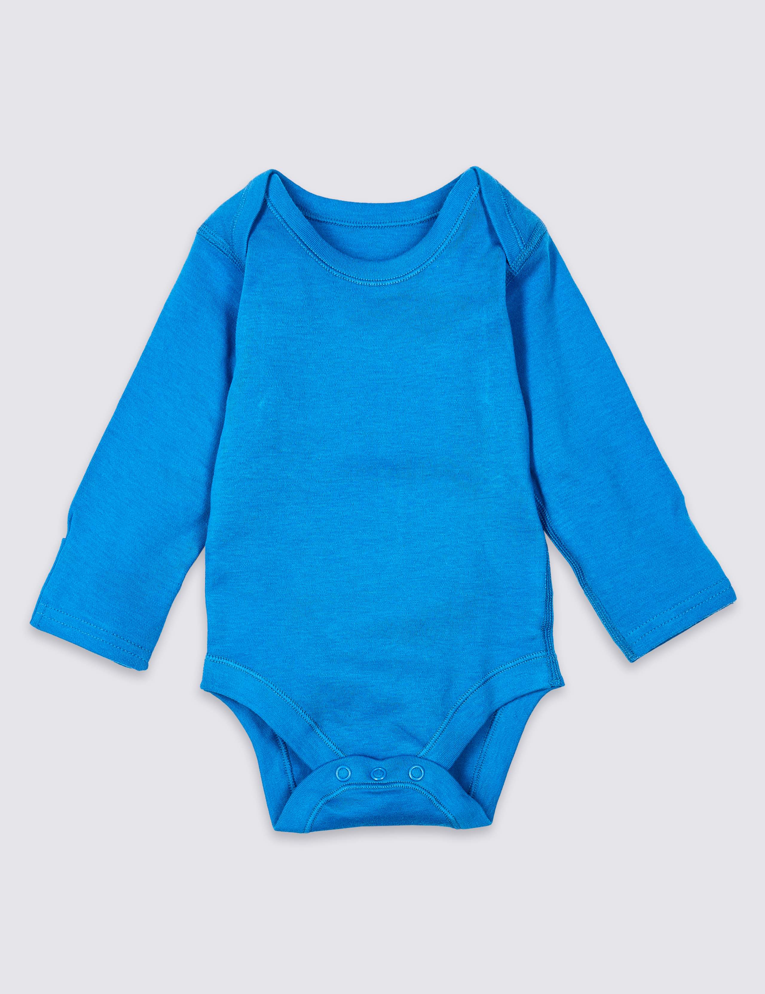 5 Pack Pure Cotton Dinosaurs Bodysuits 5 of 6