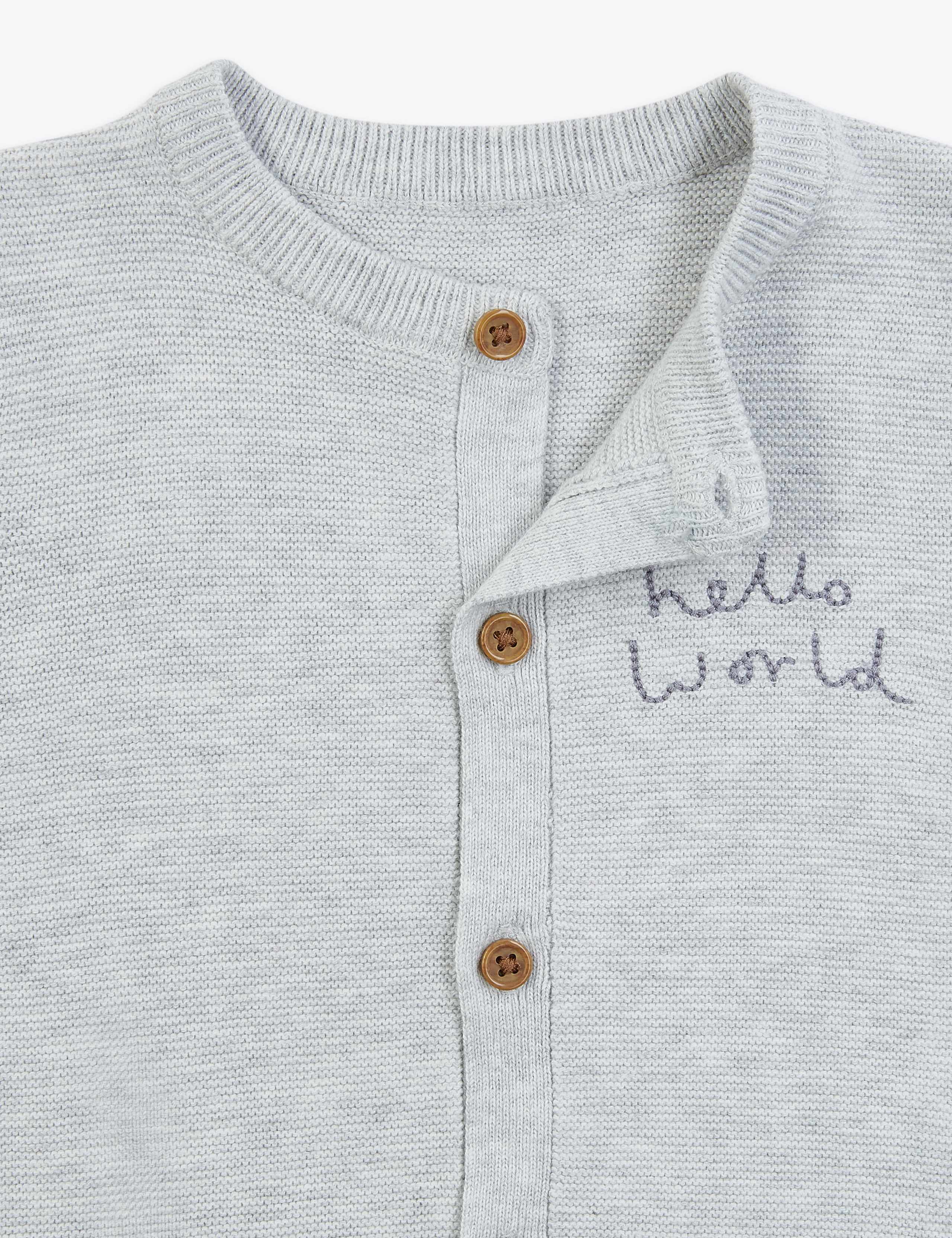Organic Cotton Hello World All in One (7lbs-12 Mths) 3 of 3