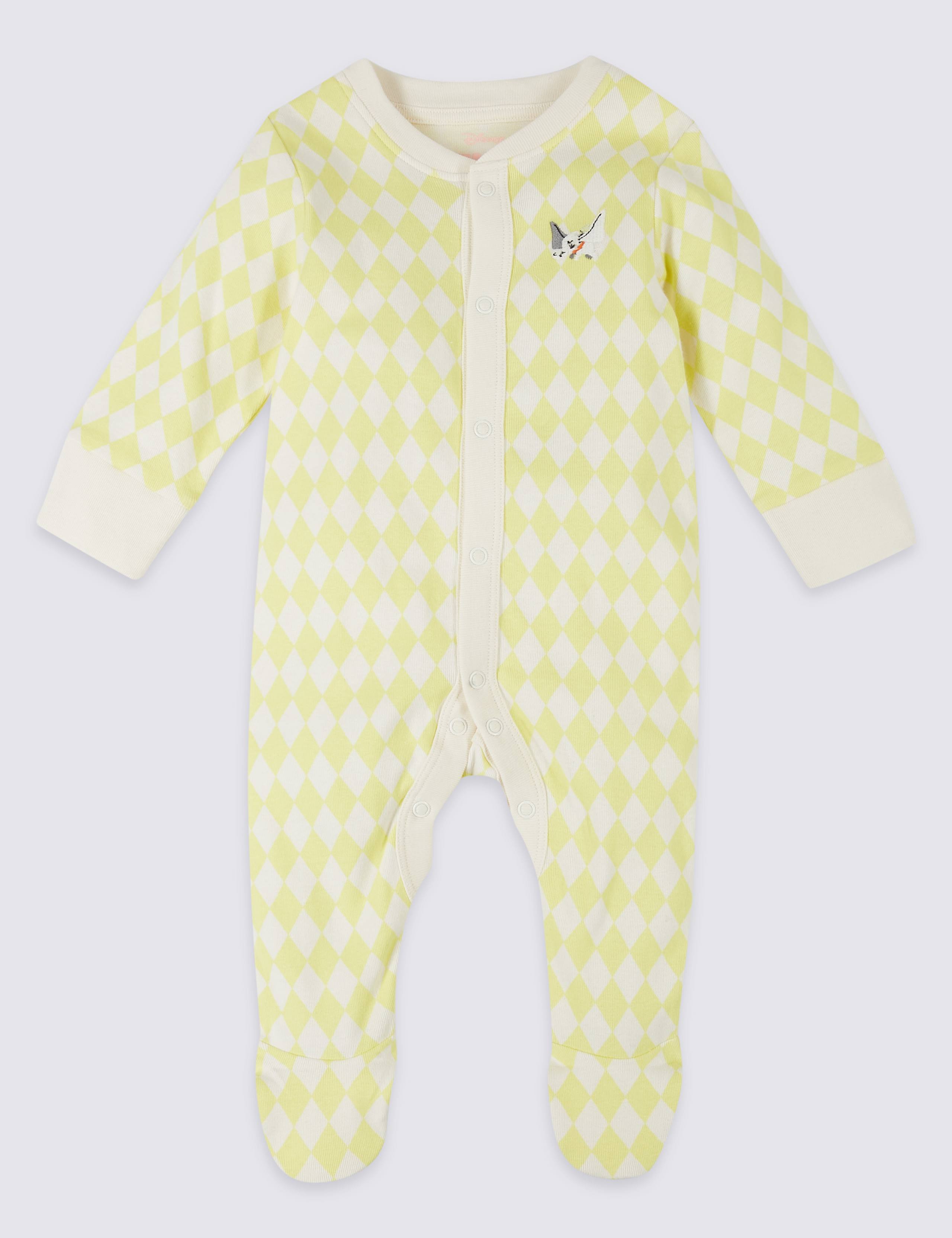 Disney Dumbo™ 2 Pack Hanging Sleepsuits 3 of 7