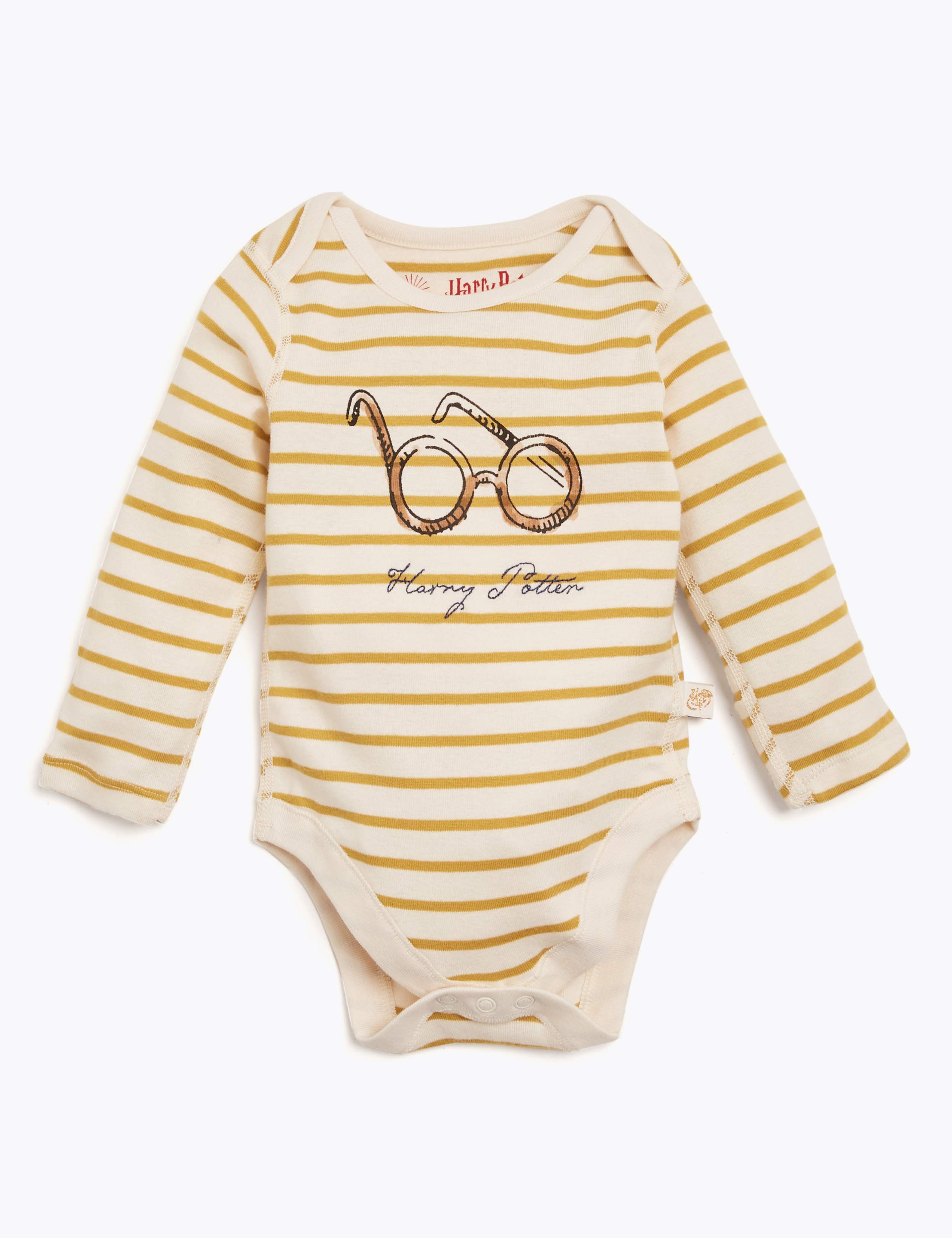 3pk Harry Potter™ Pure Cotton Bodysuits (7lbs-3 Yrs) 2 of 7