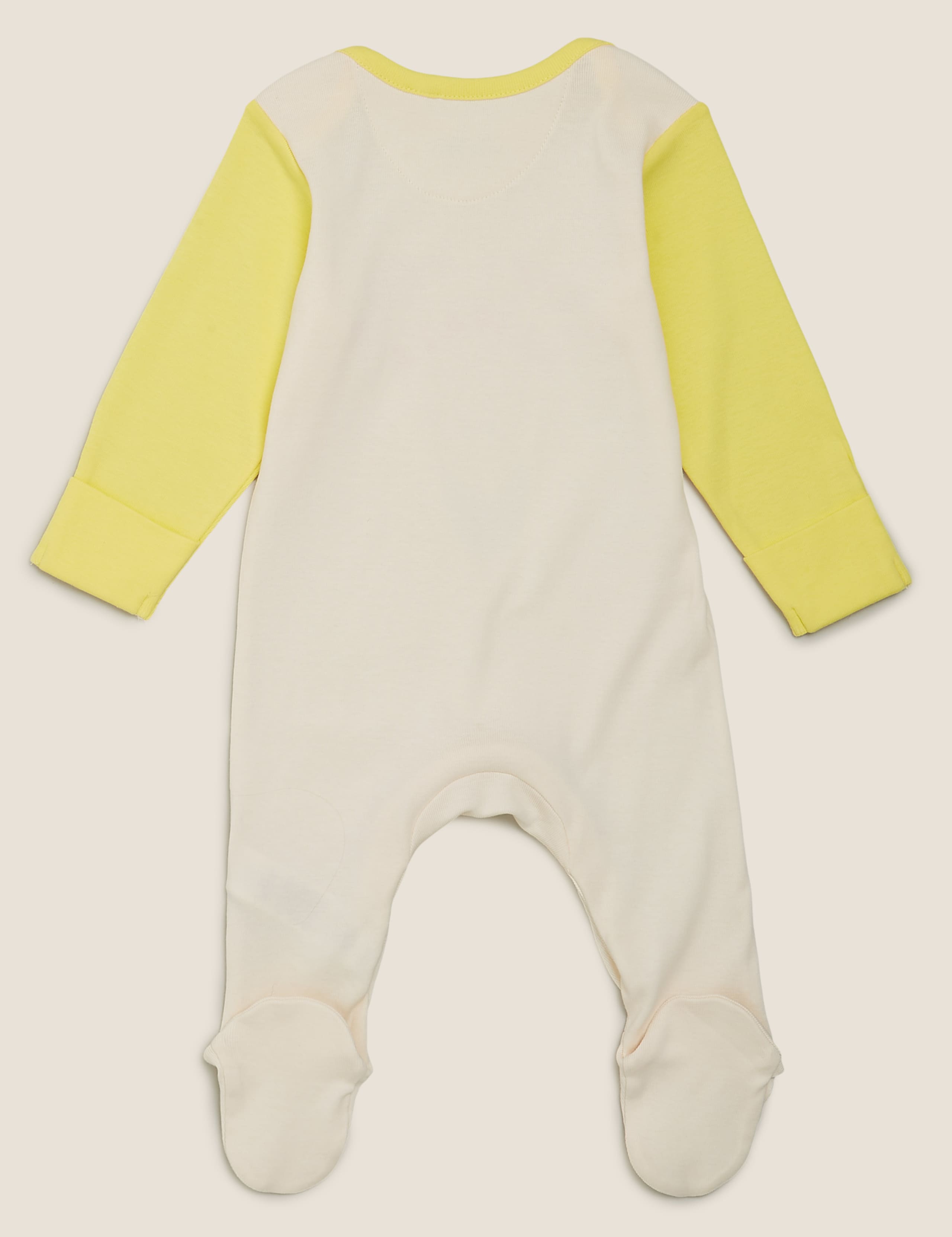 2 Pack Pure Cotton Mr Men™ Sleepsuits (0-3 Yrs) 3 of 6