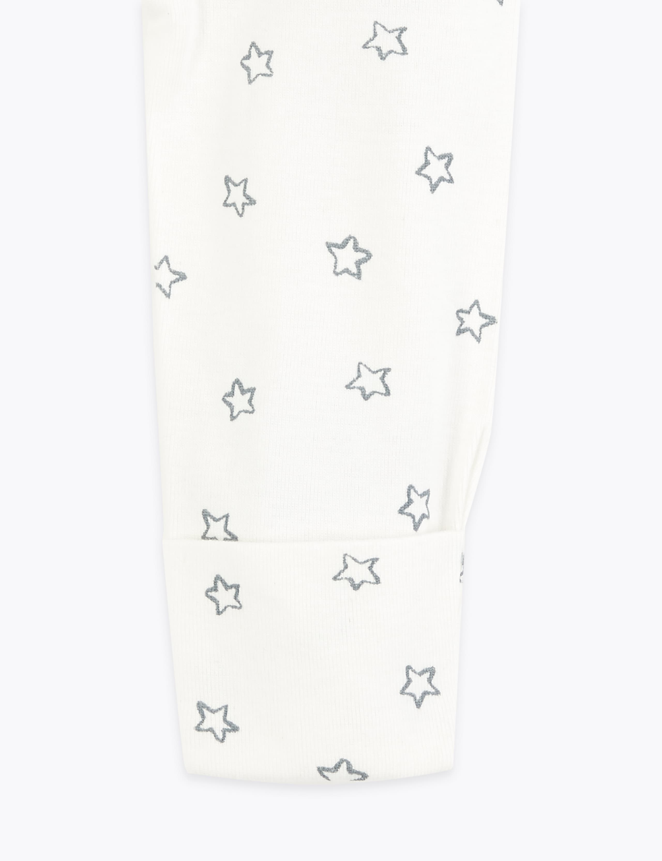 3 Pack Cotton Wrapover Bodysuits (6½lbs-12 Mths) 5 of 7