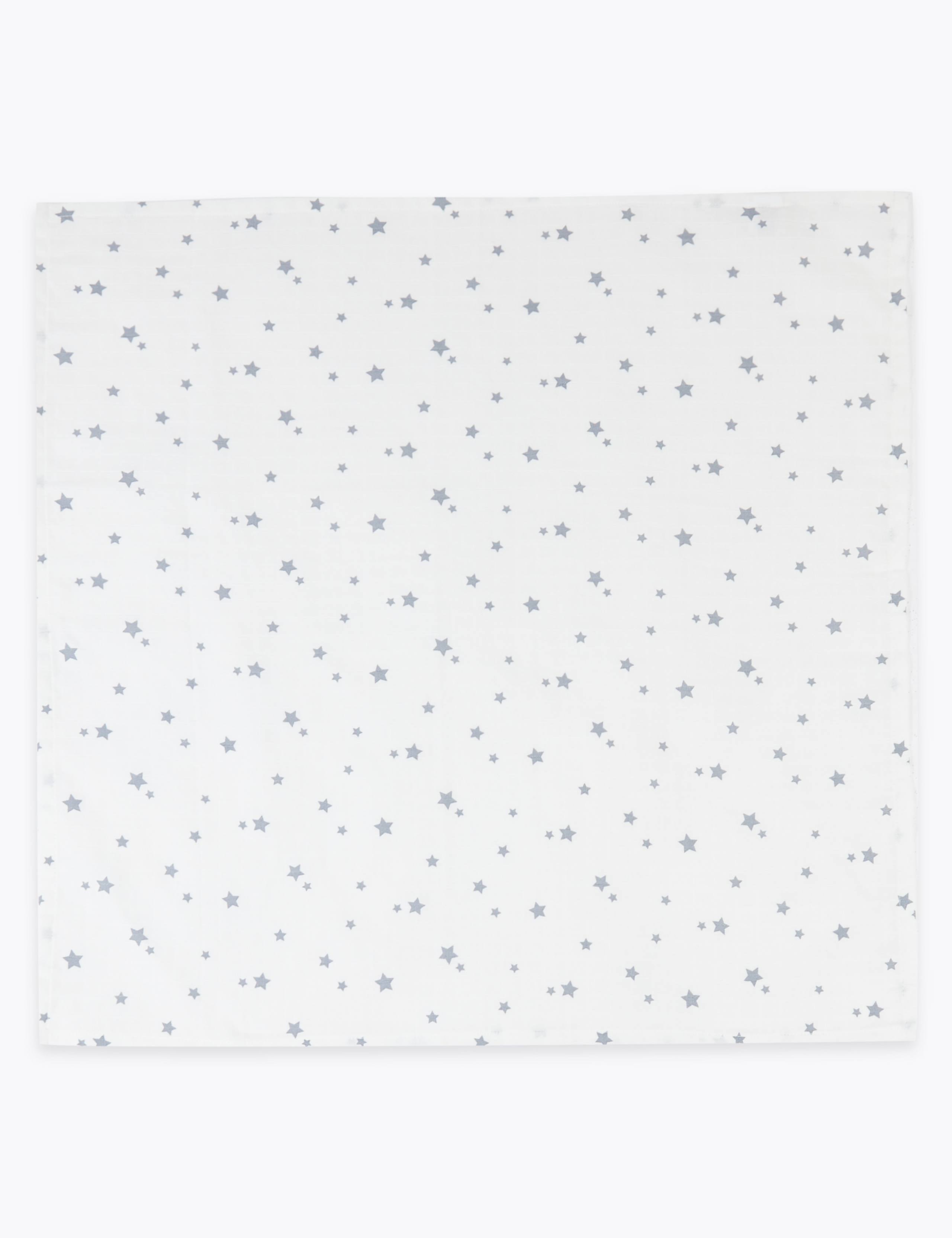 5 Pack Cotton Muslin Squares 5 of 6
