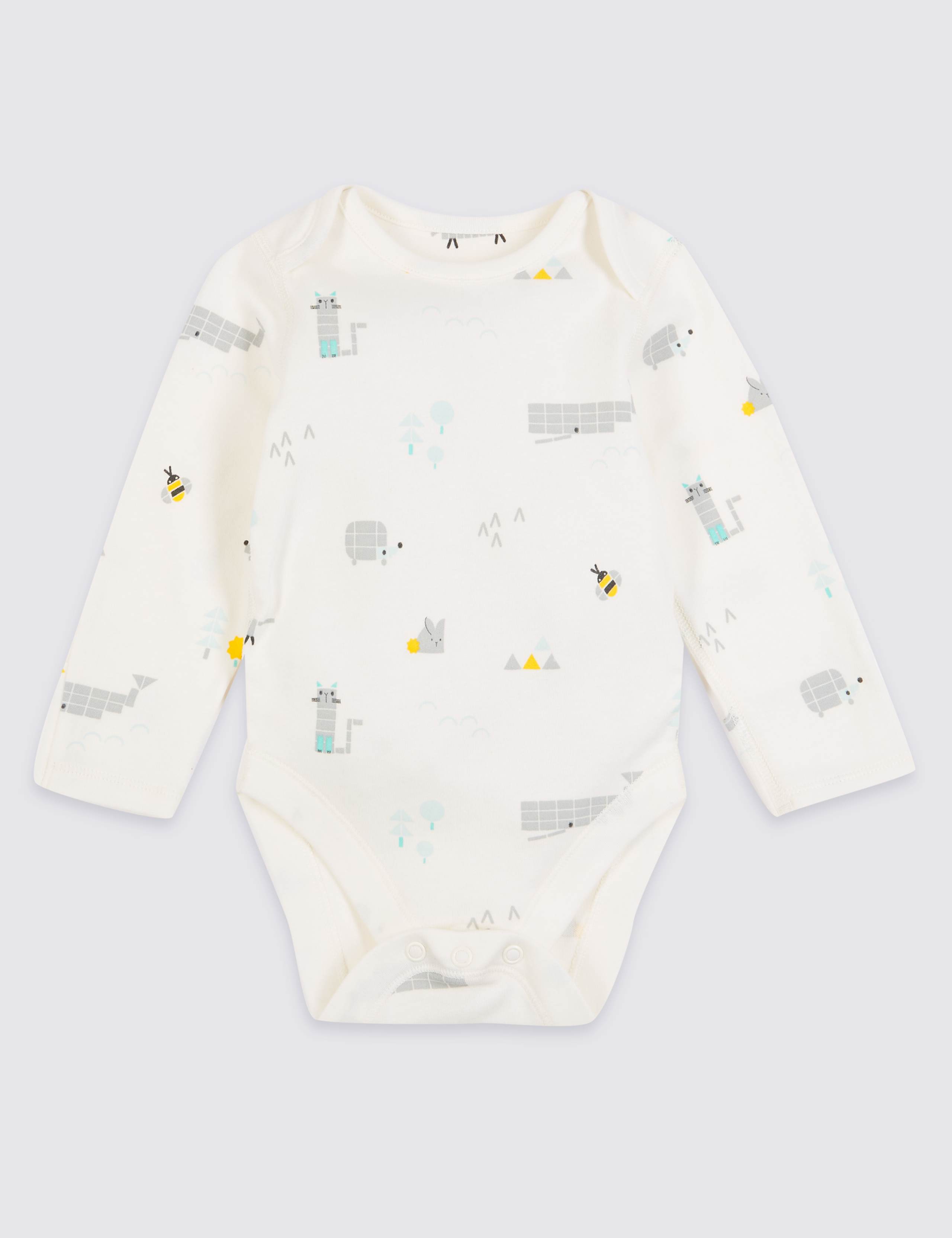 5 Piece Pure Cotton Newborn Essential Set 3 of 6