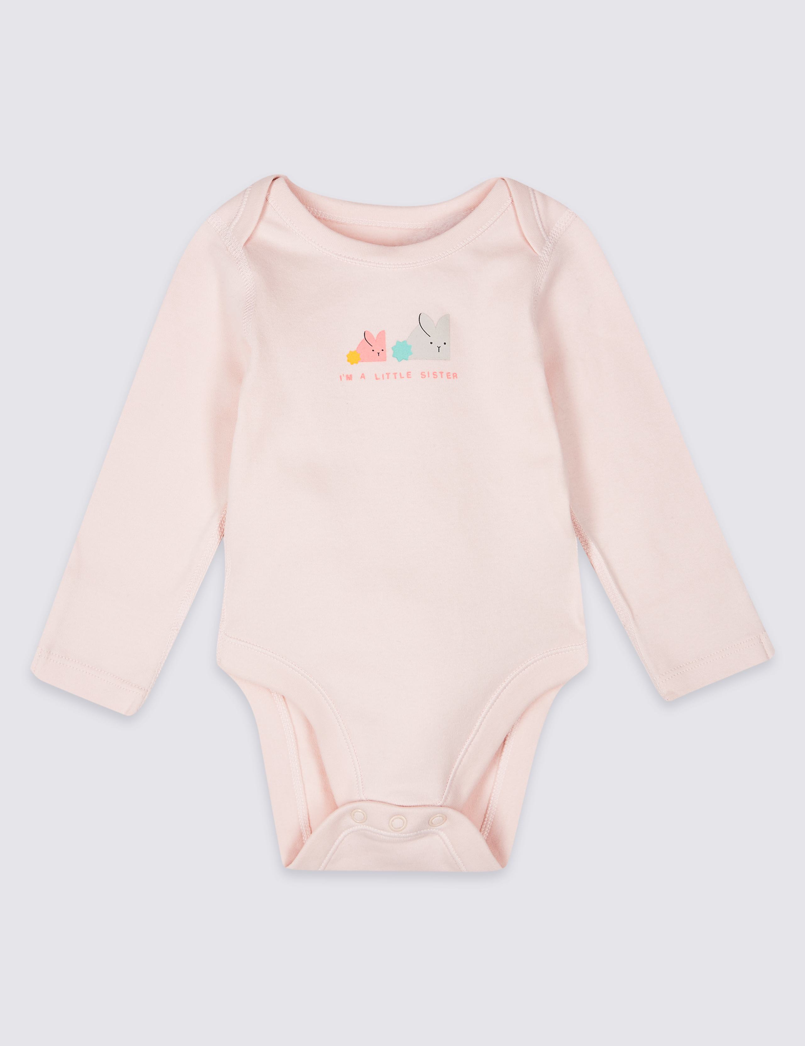 Pure Cotton Little Sister Bodysuit 1 of 5