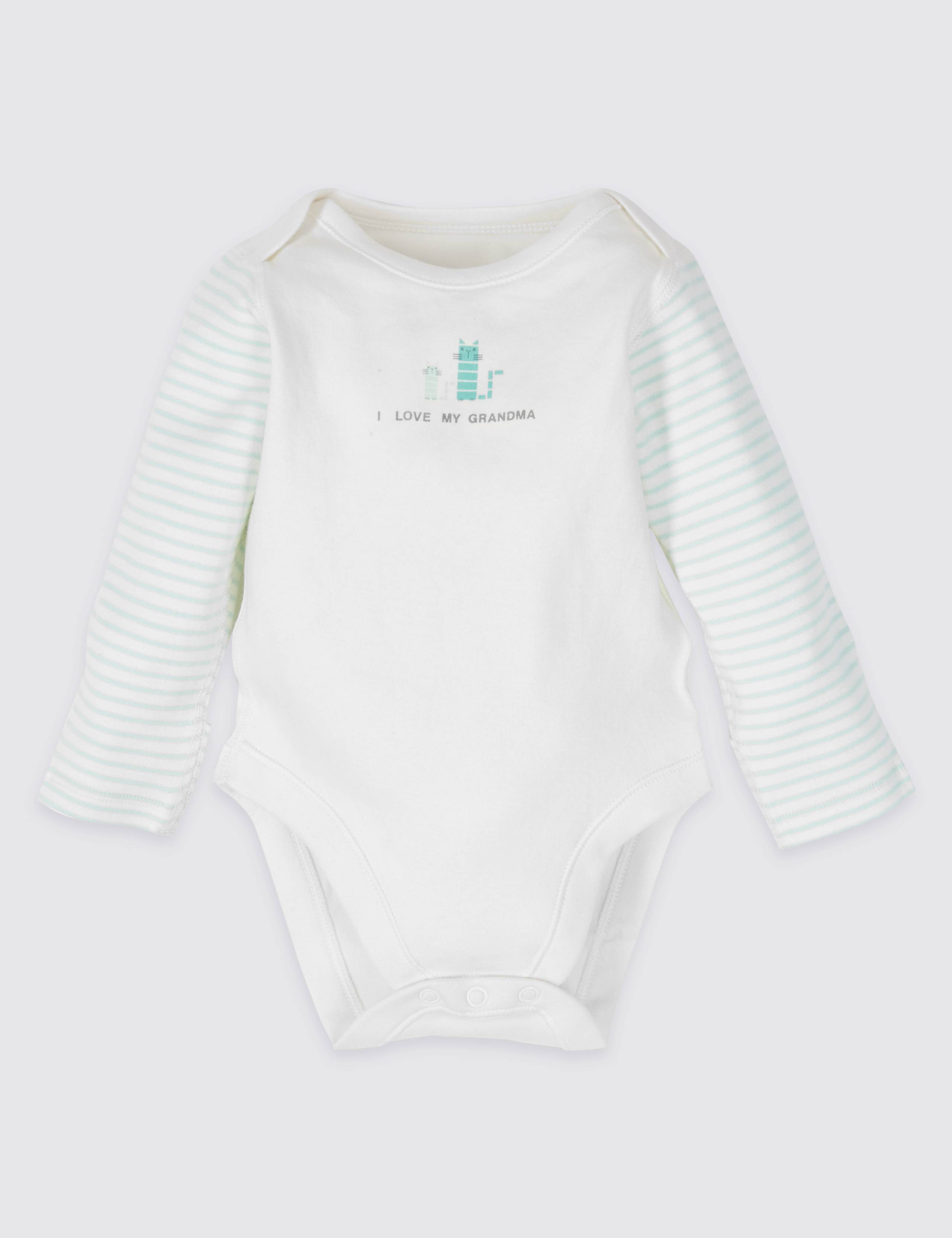 Pure Cotton I Love My Grandma Bodysuit 1 of 5