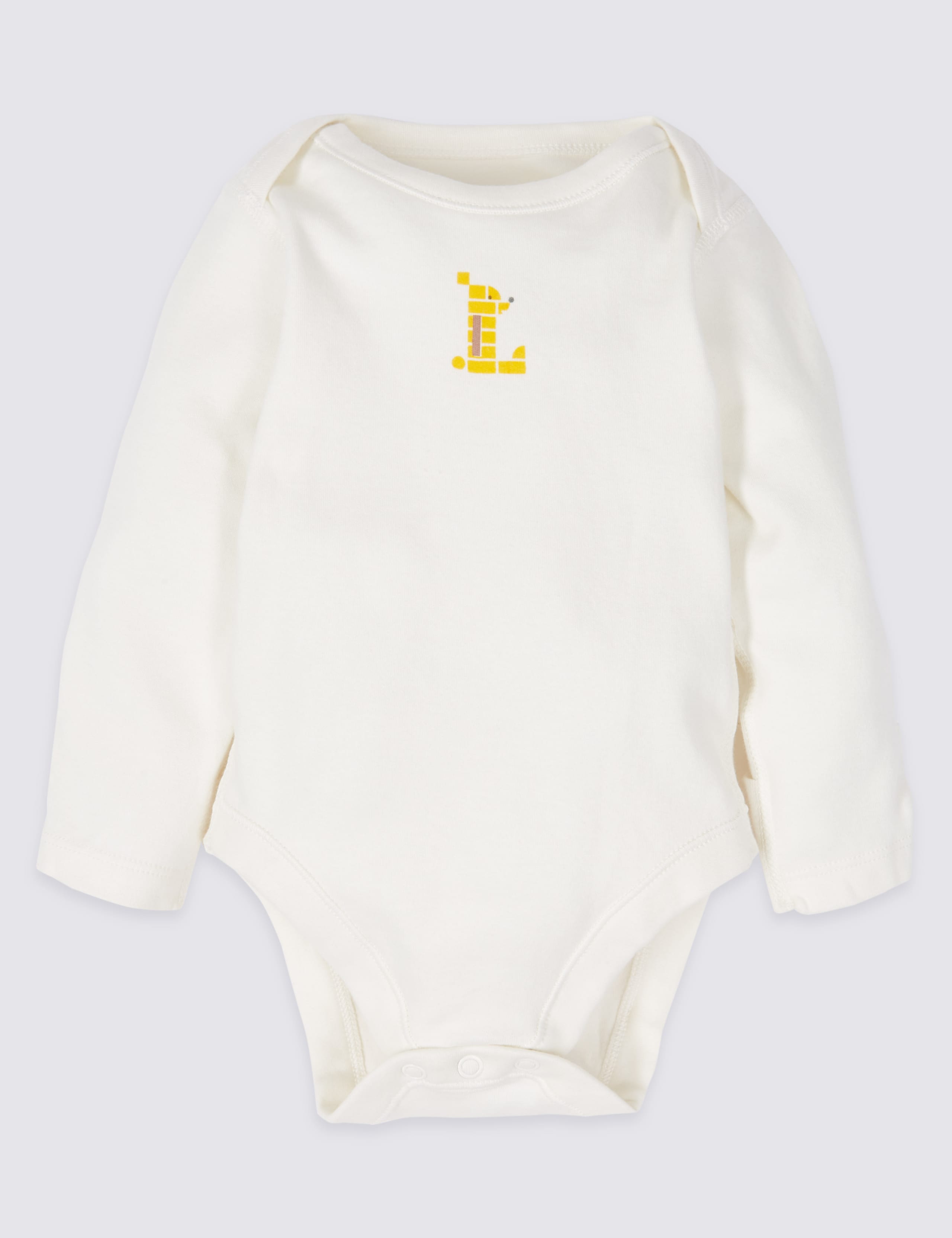 5 Pack Pure Cotton Bodysuits 2 of 8