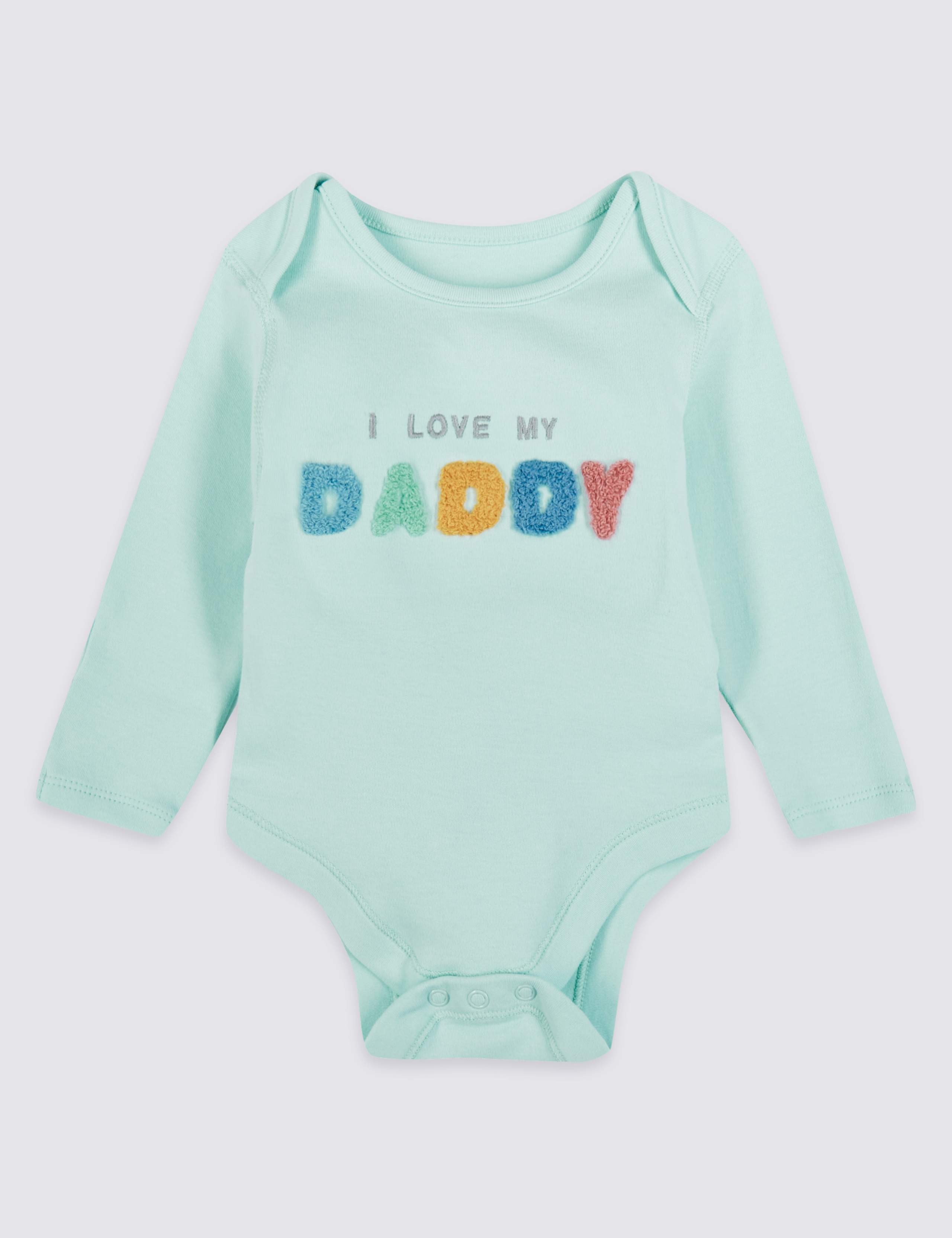 Pure Cotton I Love My Daddy Bodysuit 1 of 5