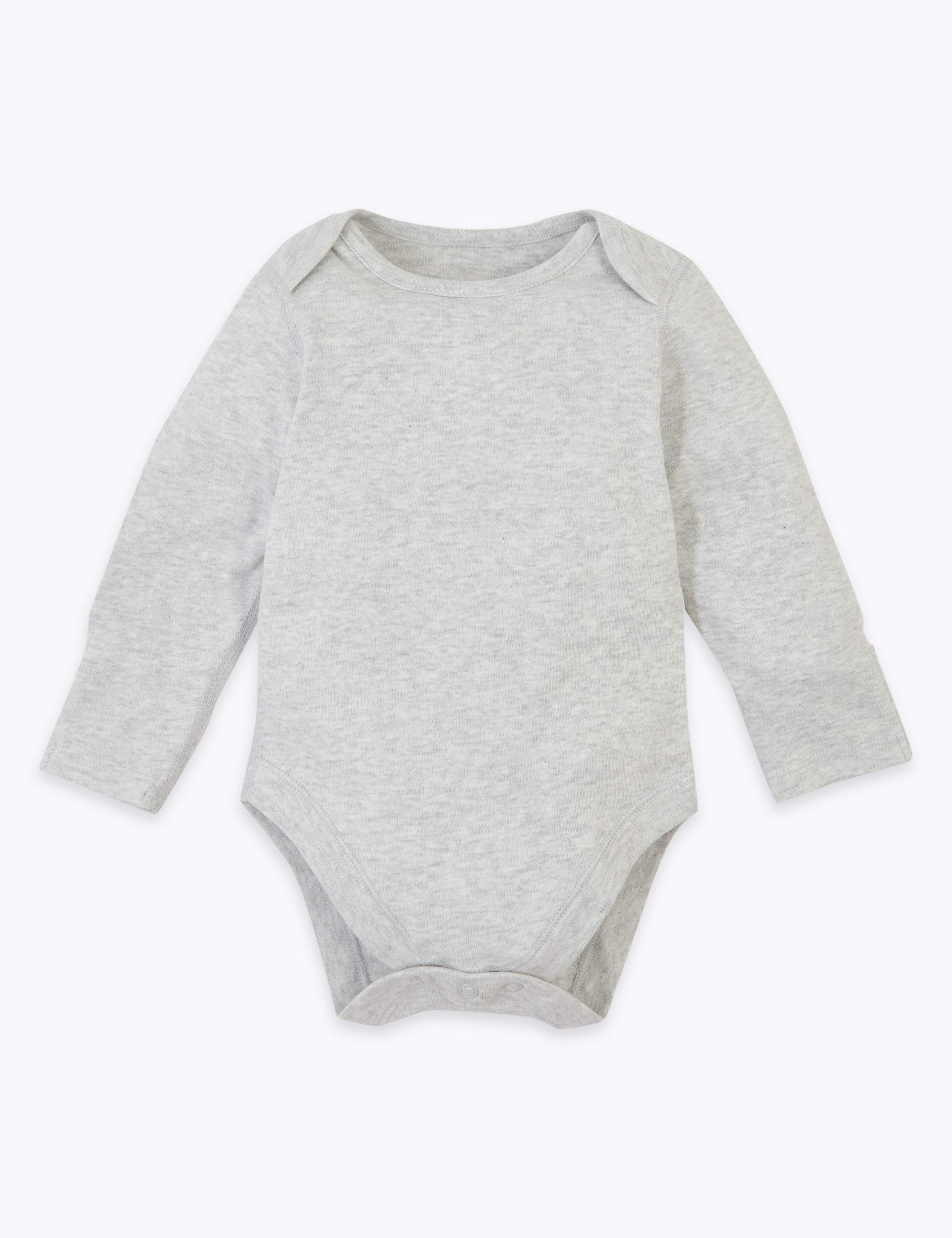 5 Pack Cotton Farmyard Bodysuits (6½lbs-3 Yrs) 6 of 9