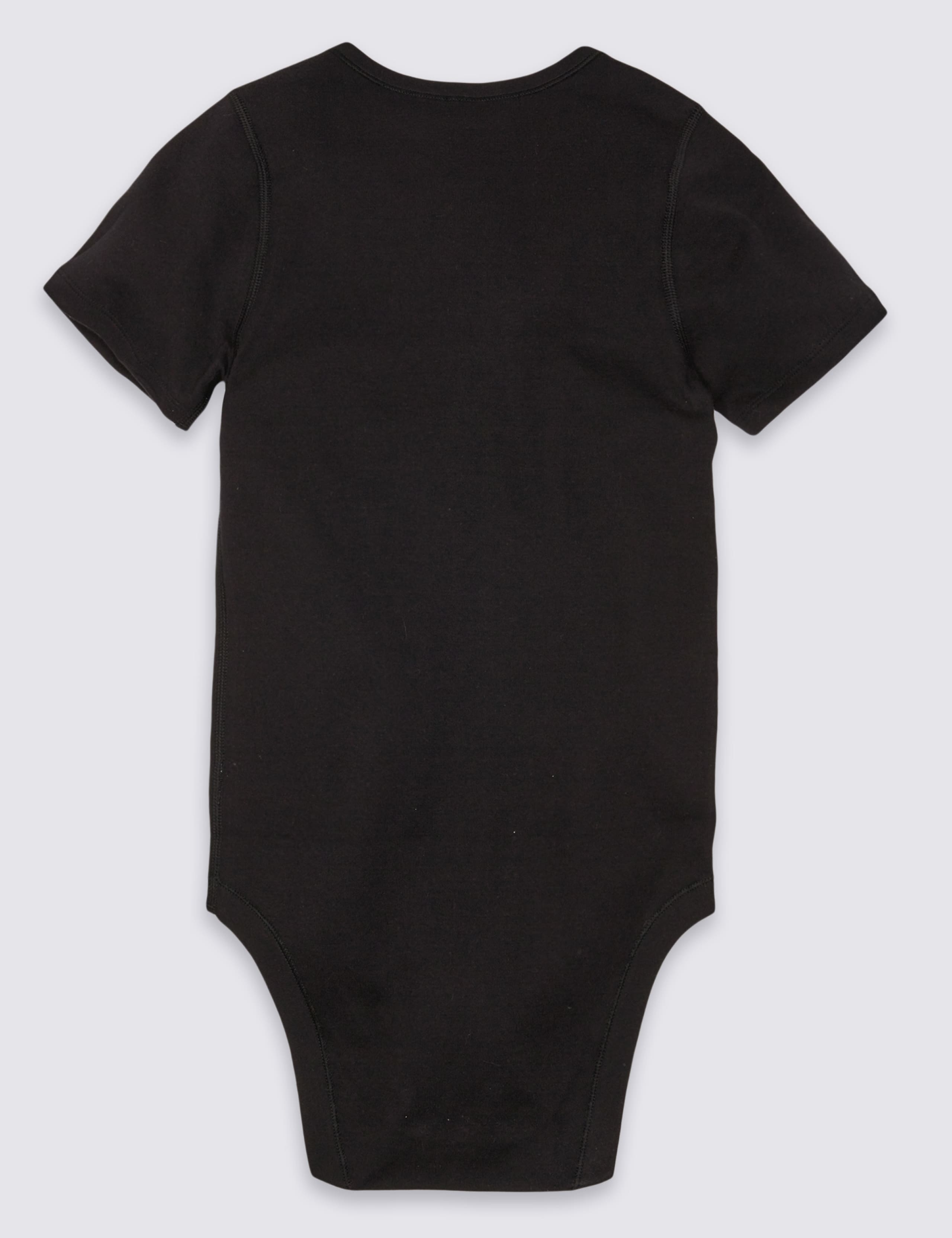 Easy Dressing Pure Cotton Bodysuit (3-16 Years) 2 of 2