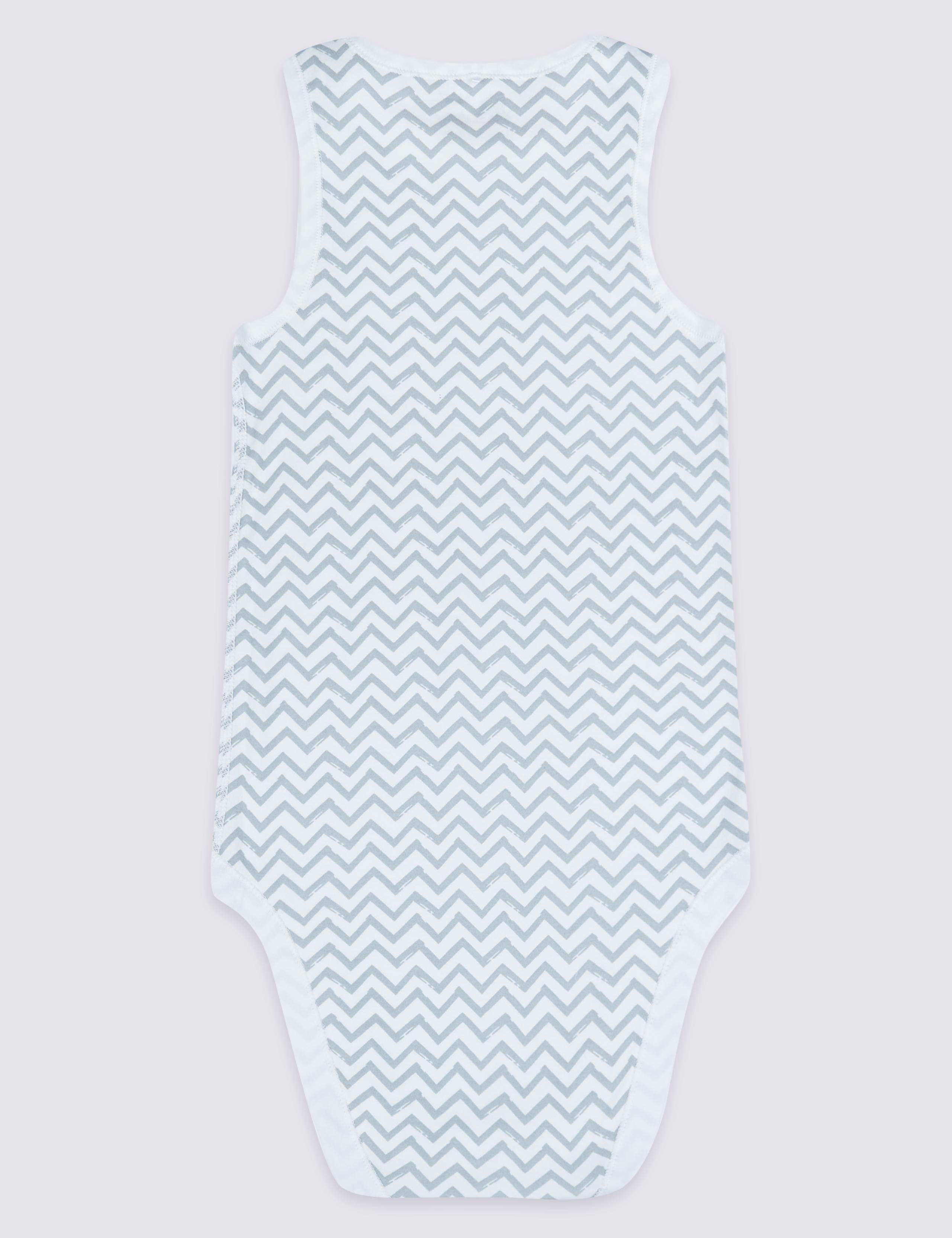 Easy Dressing Pure Cotton Flat Seams Bodysuit (3-16 Years) 2 of 3