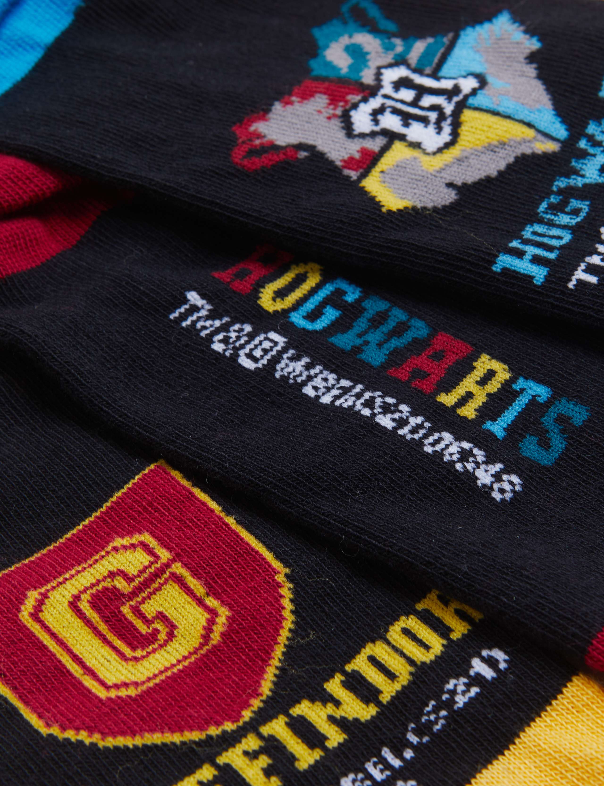 5 Pack Cotton Rich Harry Potter™ Socks 4 of 4