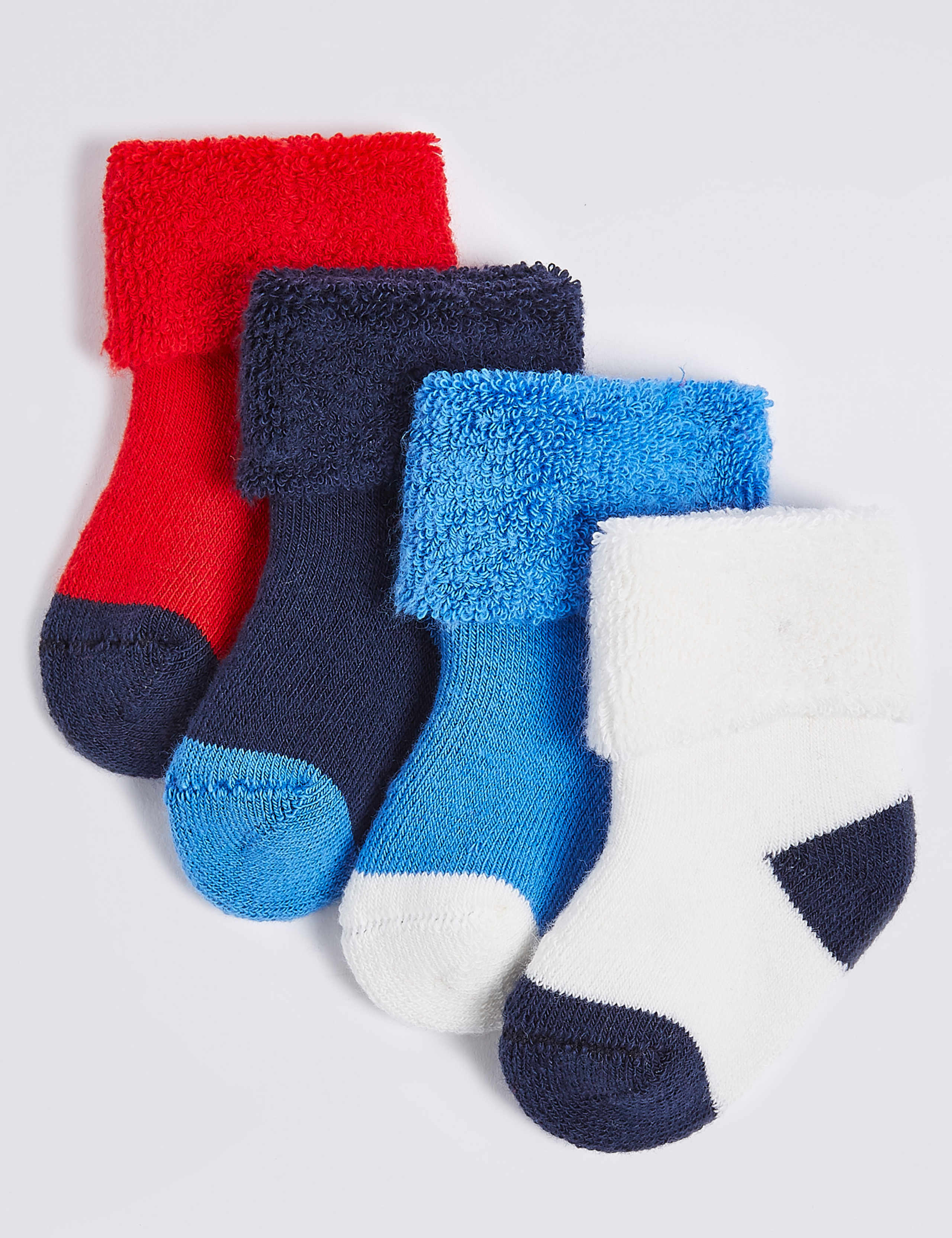 4 Pairs of Baby Socks 1 of 2