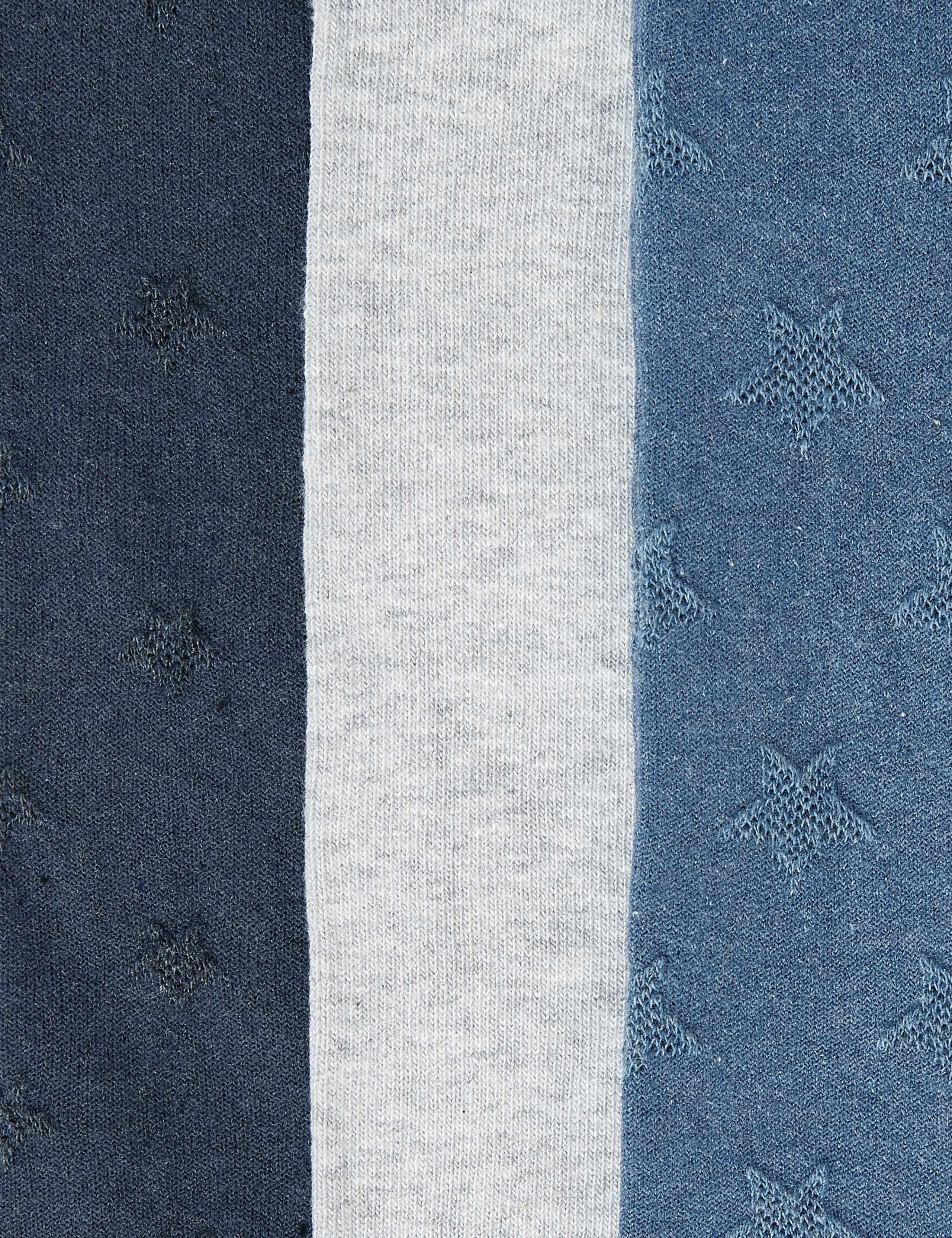 3pk Cotton Tights (2-14 Yrs) 2 of 3