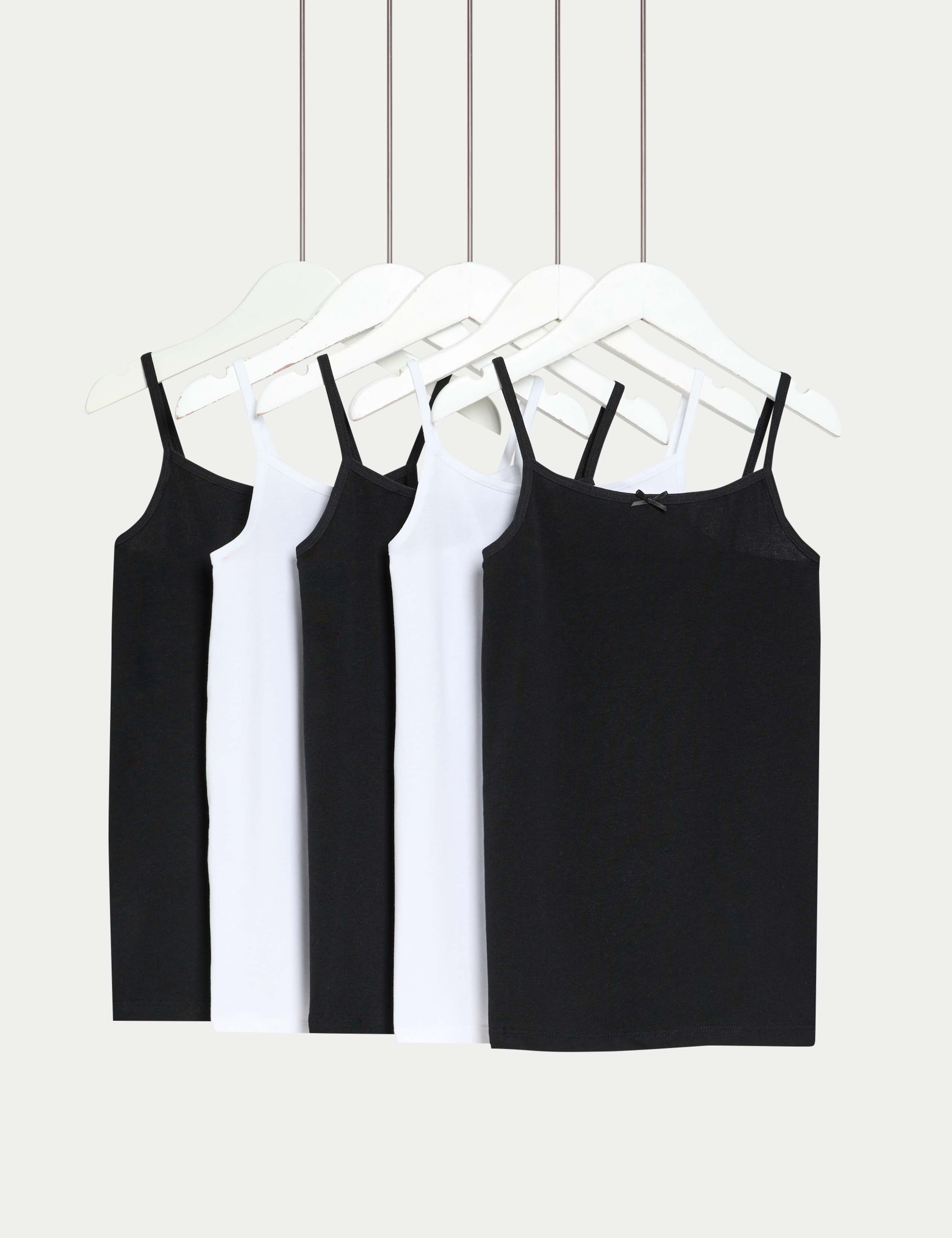 5 Pack Cotton Rich Camis (5-14 Yrs) 1 of 1