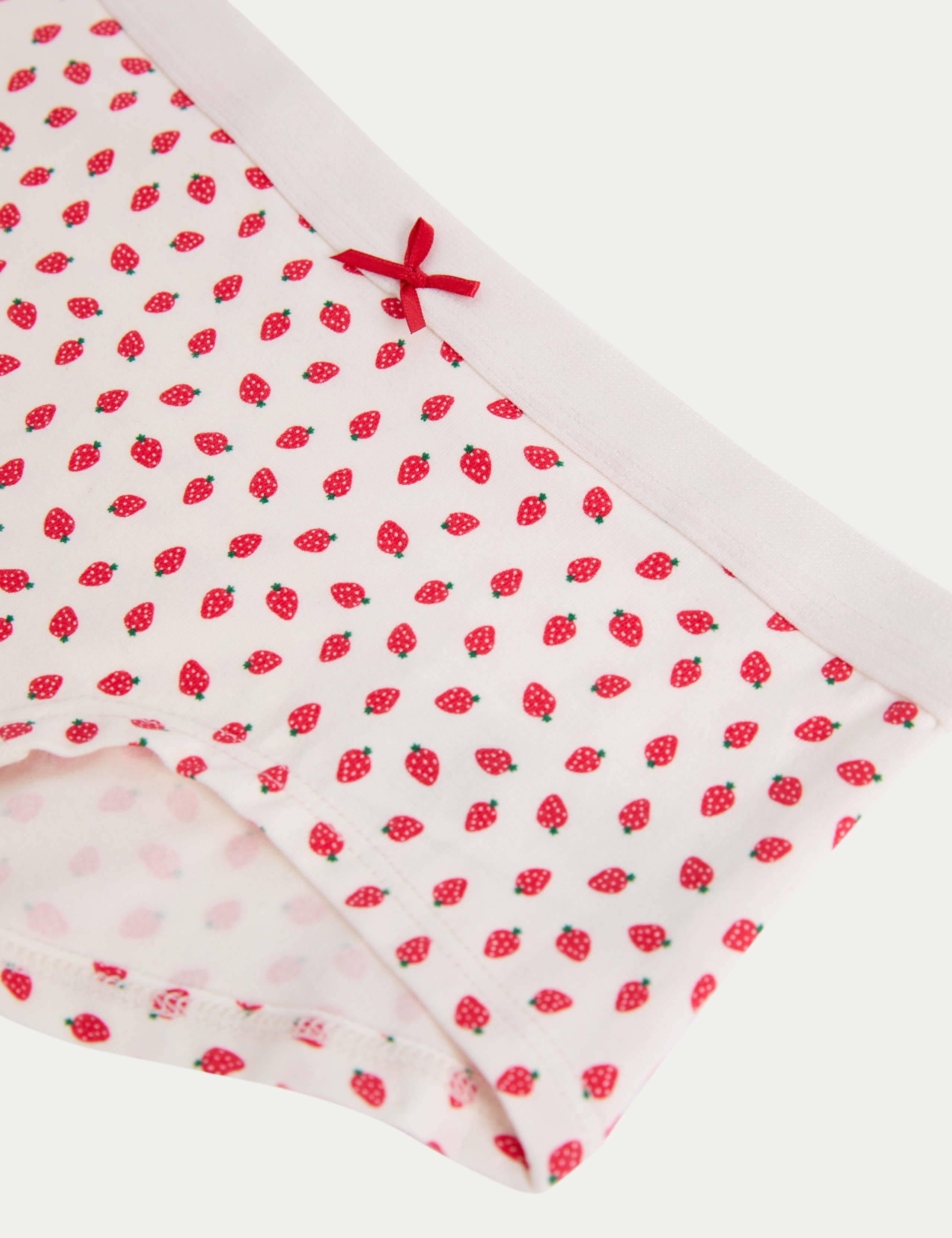 10pk Cotton Rich Strawberry Shorts (5-16 Yrs) 2 of 2