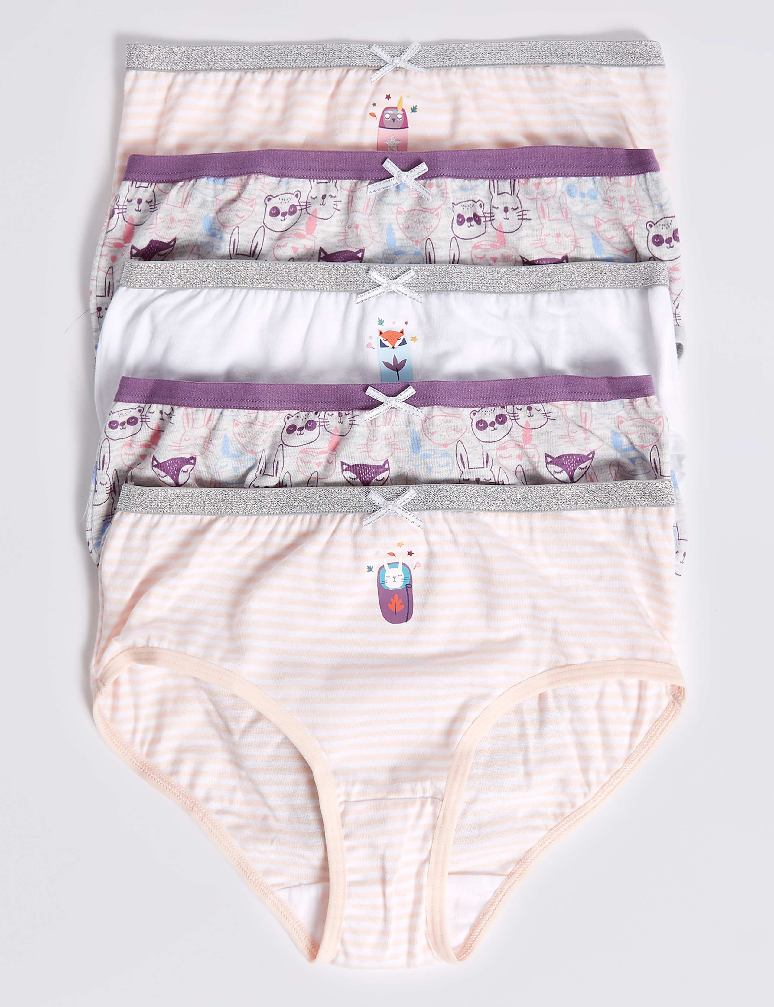 Pure Cotton Briefs (18 Months - 12 Years) 1 of 2