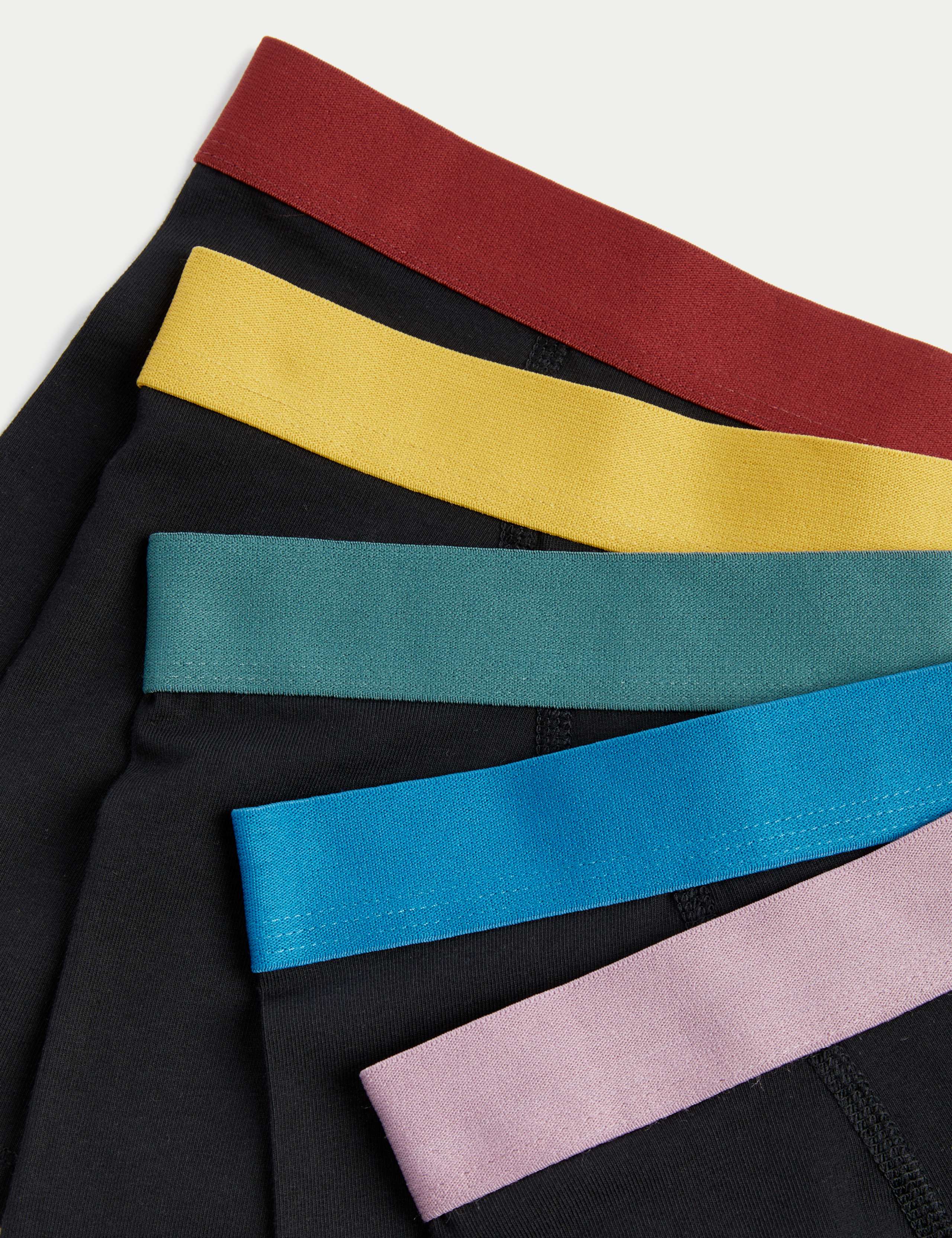 10 Pack Cotton with Stretch Trunks (5-16 Yrs) 2 of 2