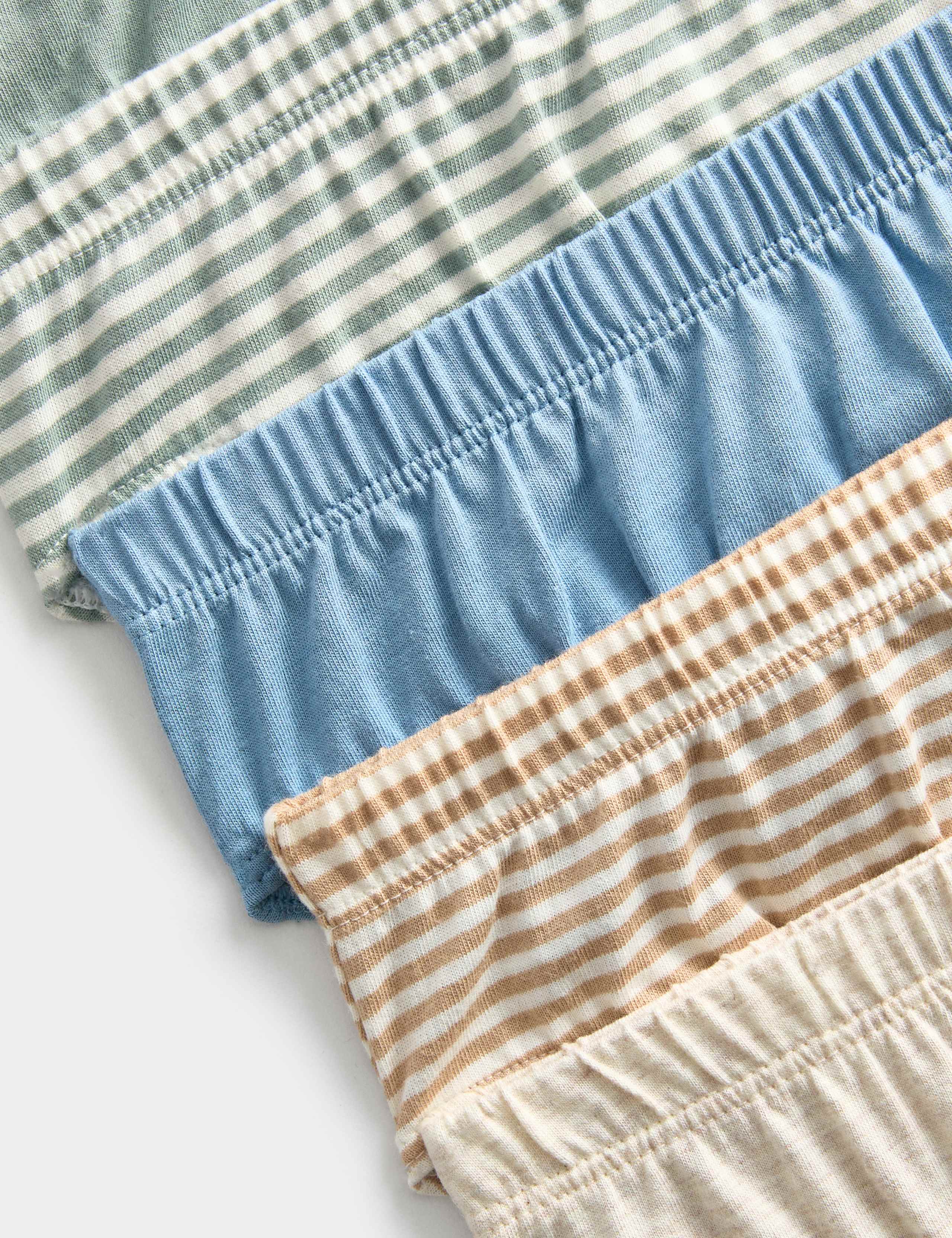 10 Pack Pure Cotton Stripes & Solids Briefs (2-14 Yrs) 3 of 4