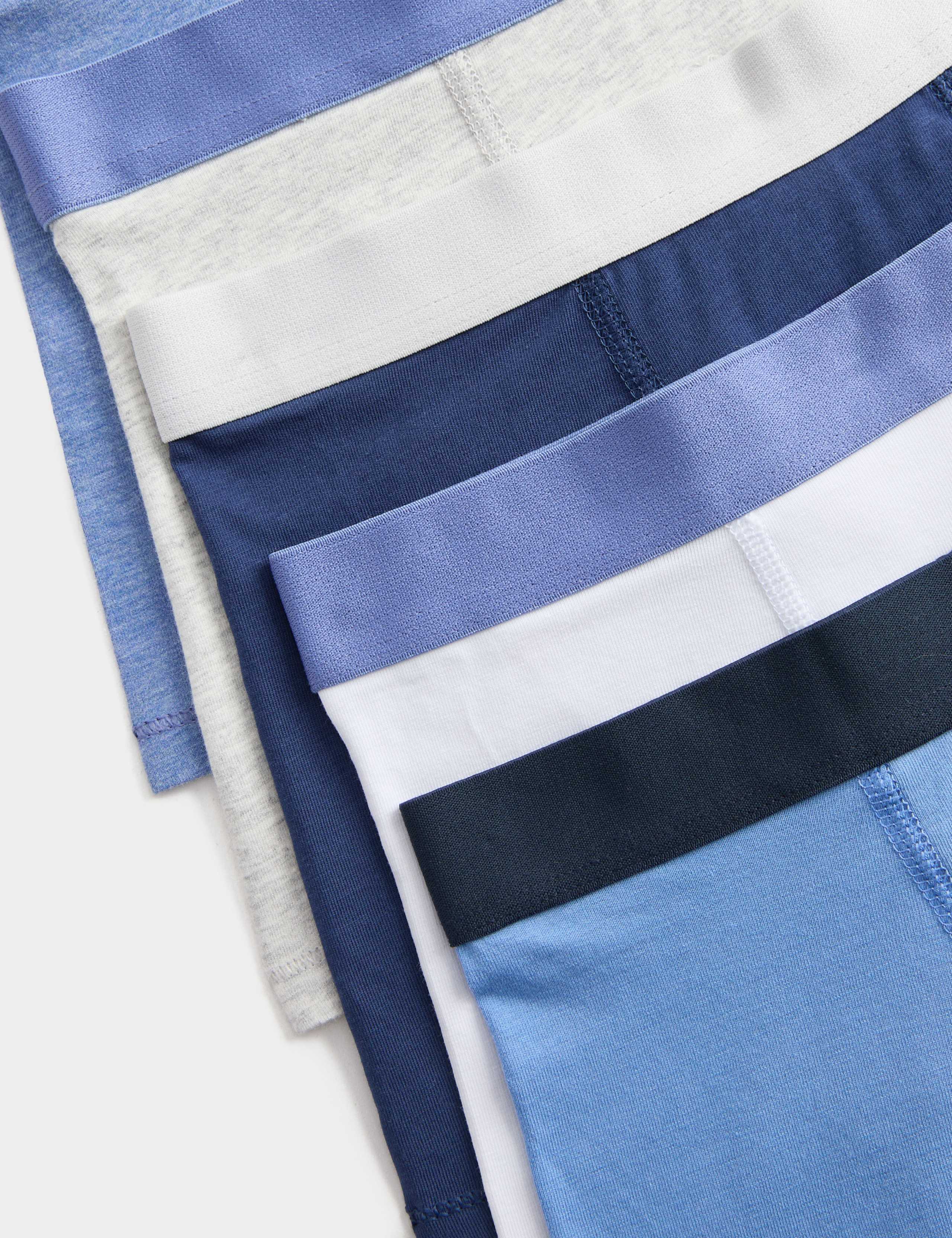 5pk Cotton Rich Trunks (5-16 Yrs) 2 of 2