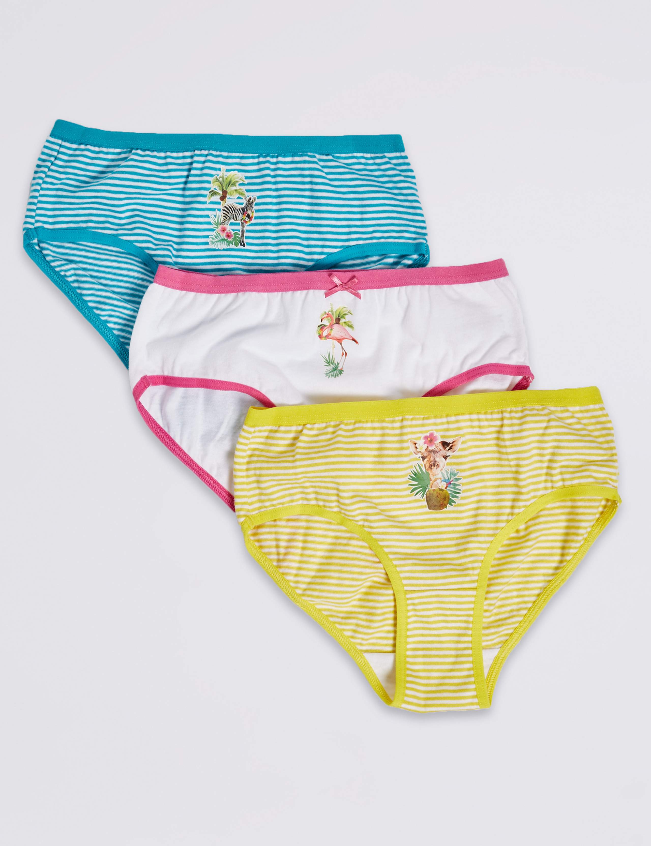5 Pack Pure Cotton Briefs (18 Months - 12 Years) 2 of 2