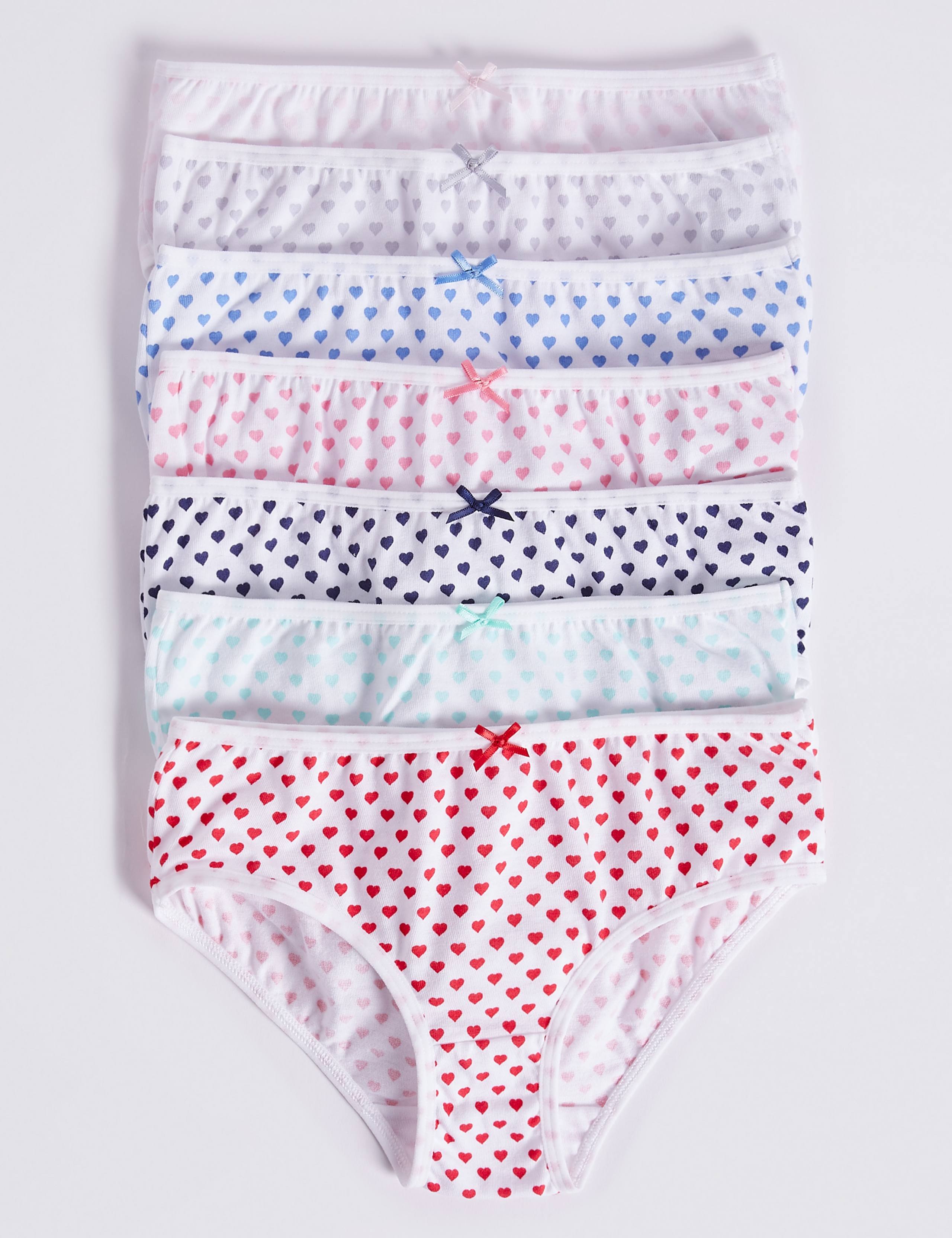7 Pack Pure Cotton Briefs (18 Months - 12 Years) 1 of 2