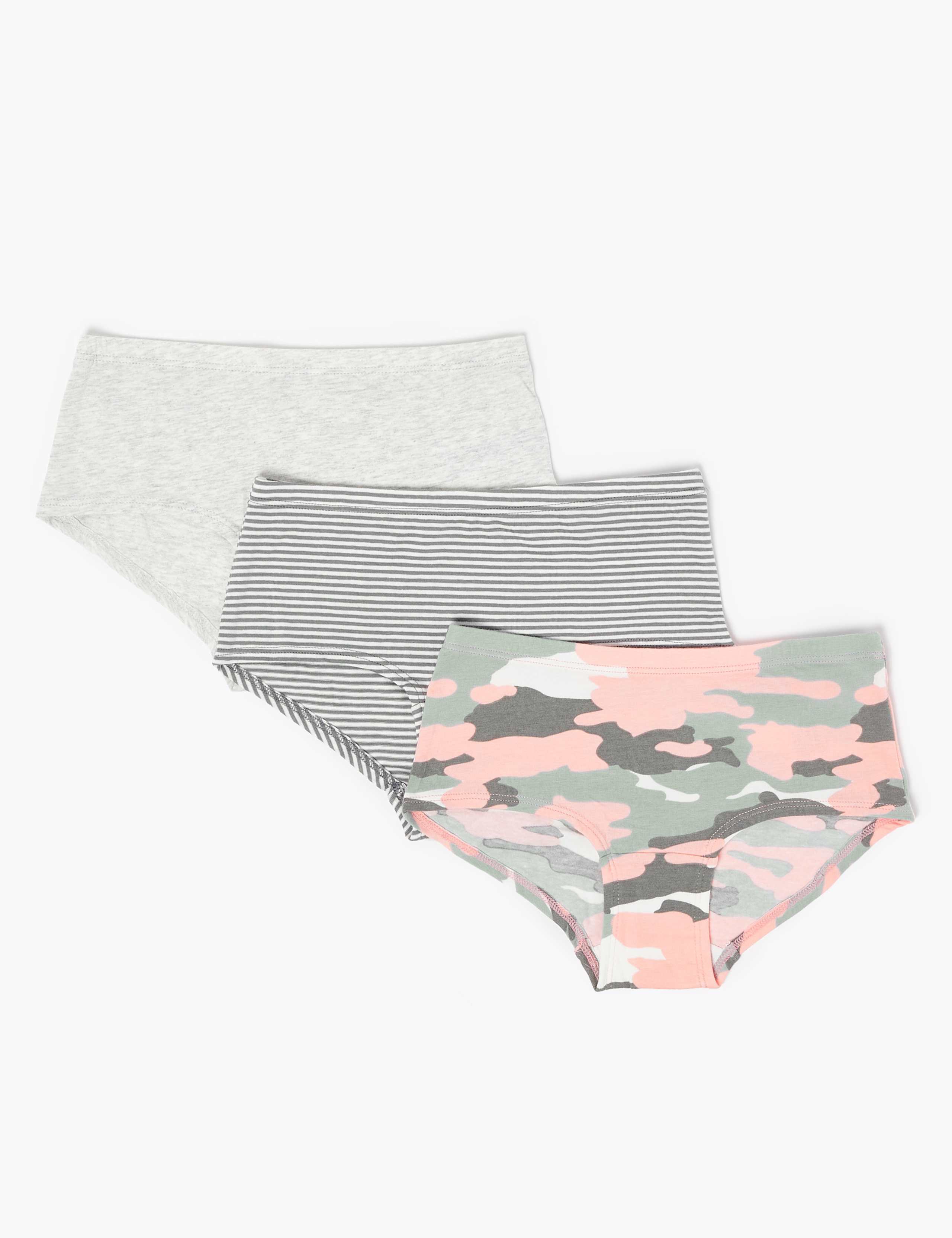 7 Pack Camouflage Print Shorts (2-16 Yrs) 2 of 2
