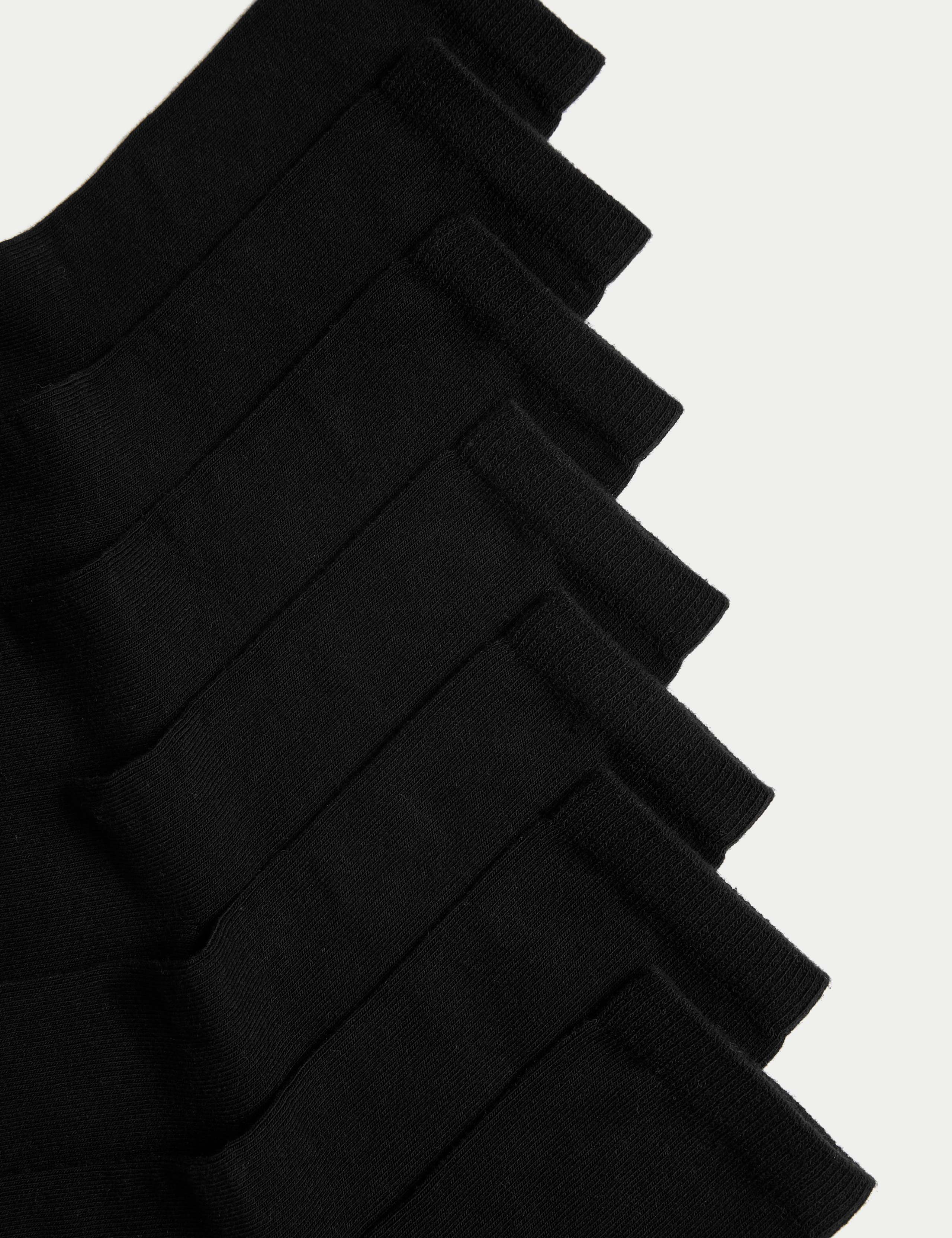 7 Pack of Ankle School Socks 2 of 2