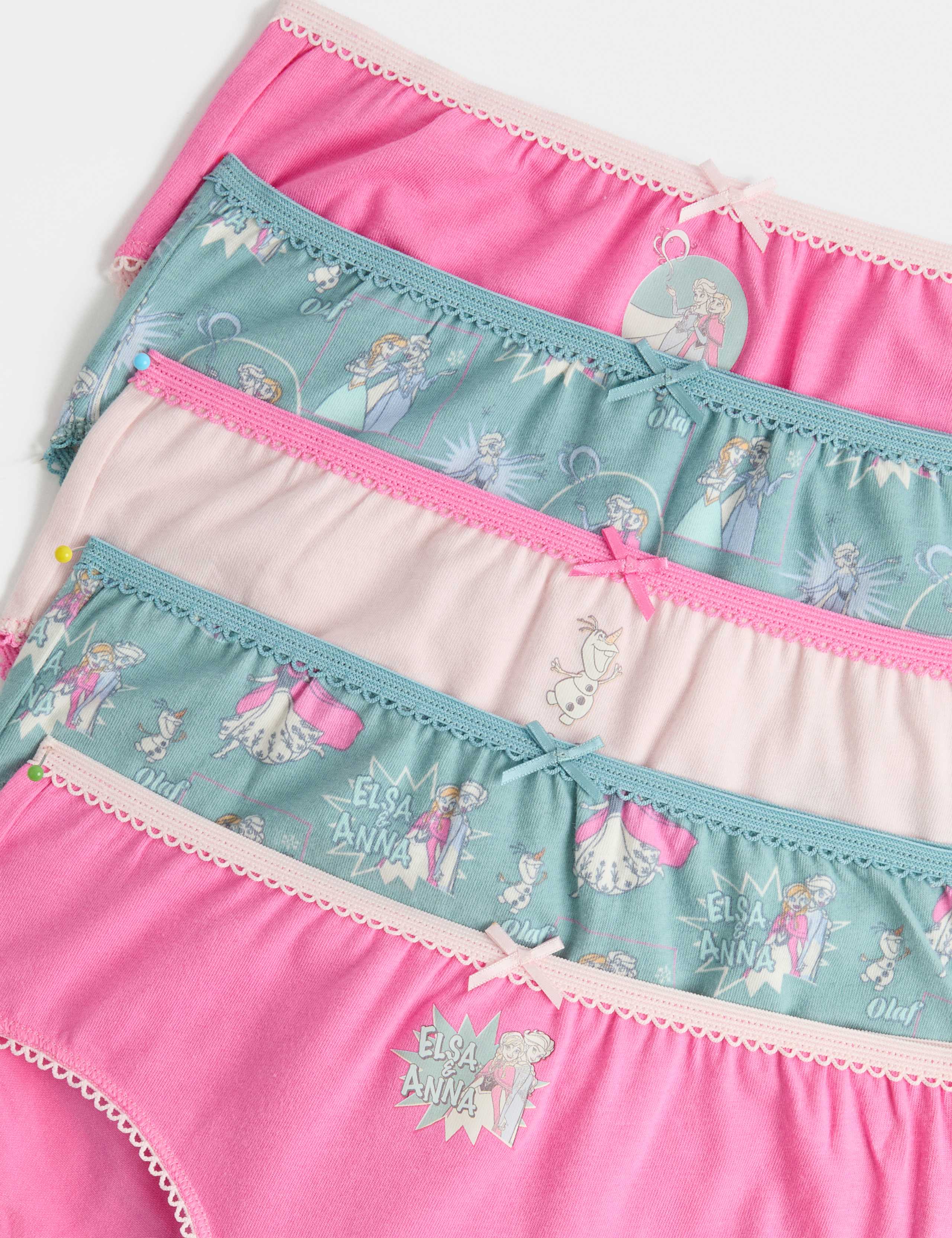 5 Pack Disney Frozen™ Cotton with Stretch Knickers (2-8 Yrs) 2 of 3