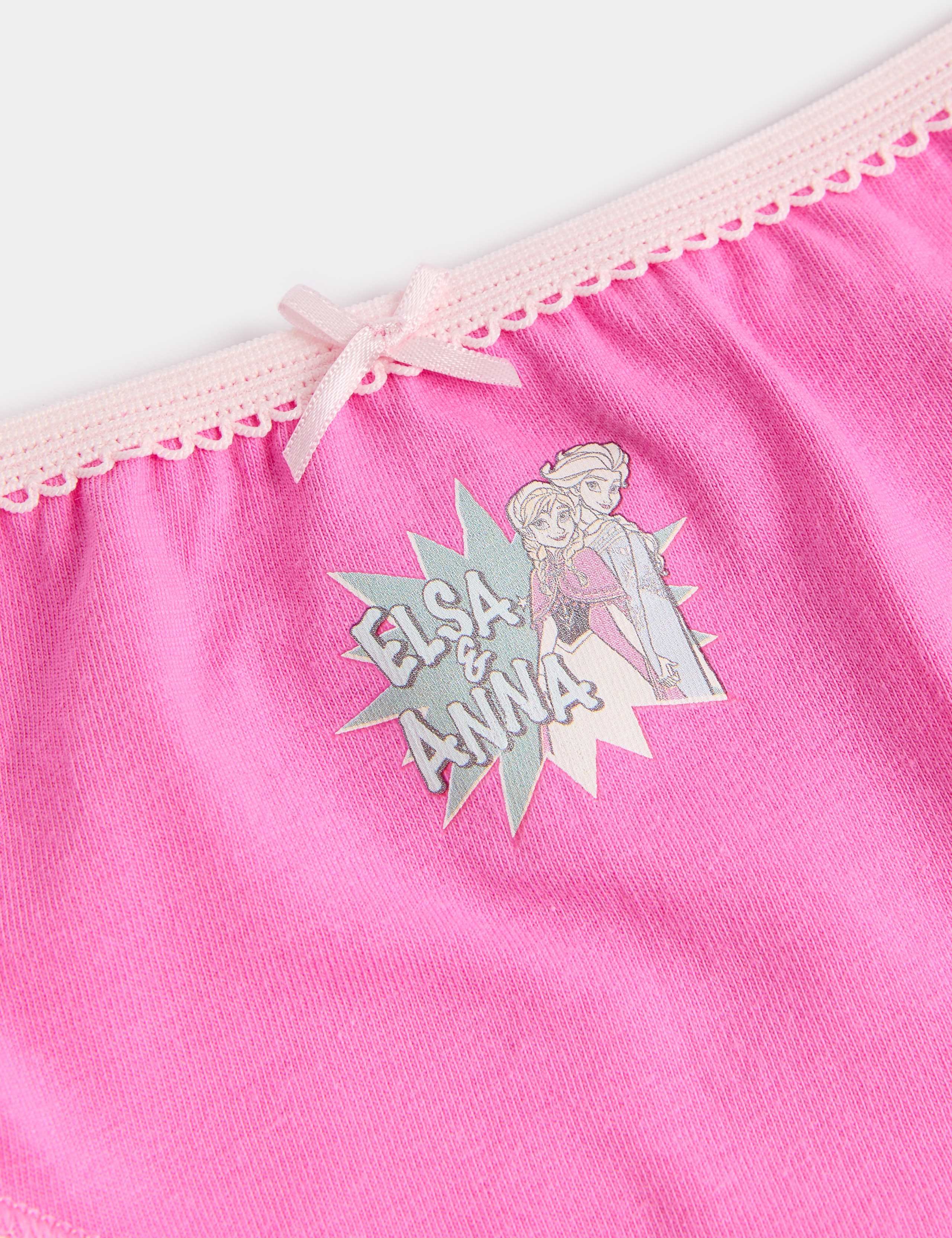 5 Pack Disney Frozen™ Cotton with Stretch Knickers (2-8 Yrs) 2 of 2