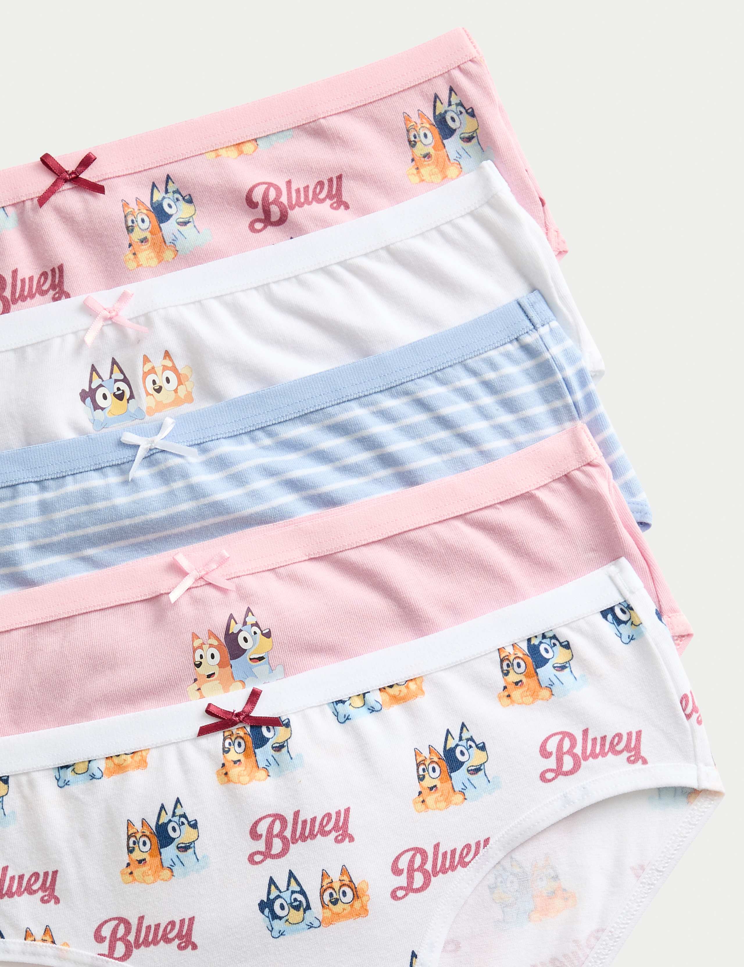 5 Pack Cotton Rich Bluey™ Knickers (2-8 Yrs) 2 of 2