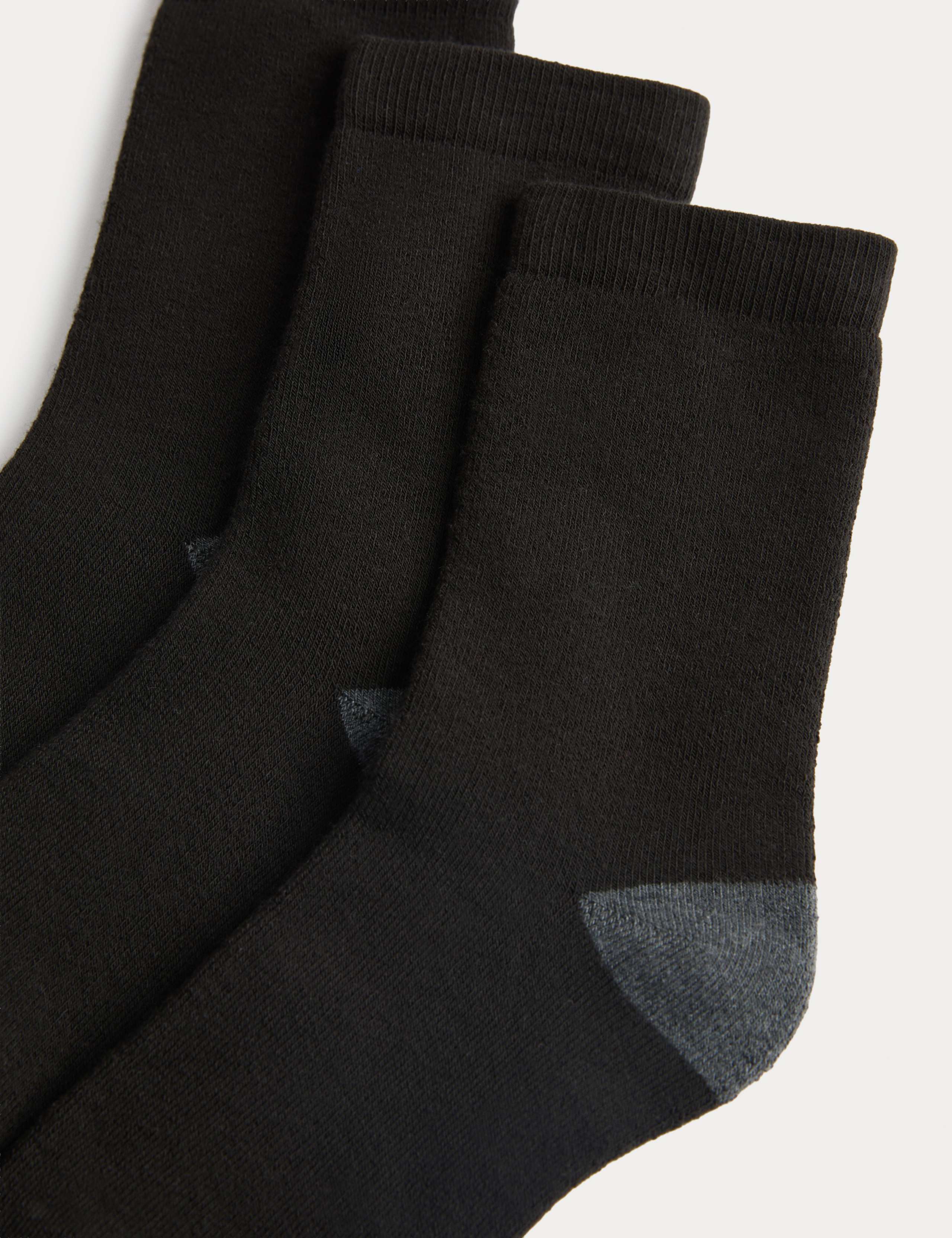 3 Pack Heatgen™ Thermal Ankle Socks (8½ Small to 10½ Large) 2 of 2